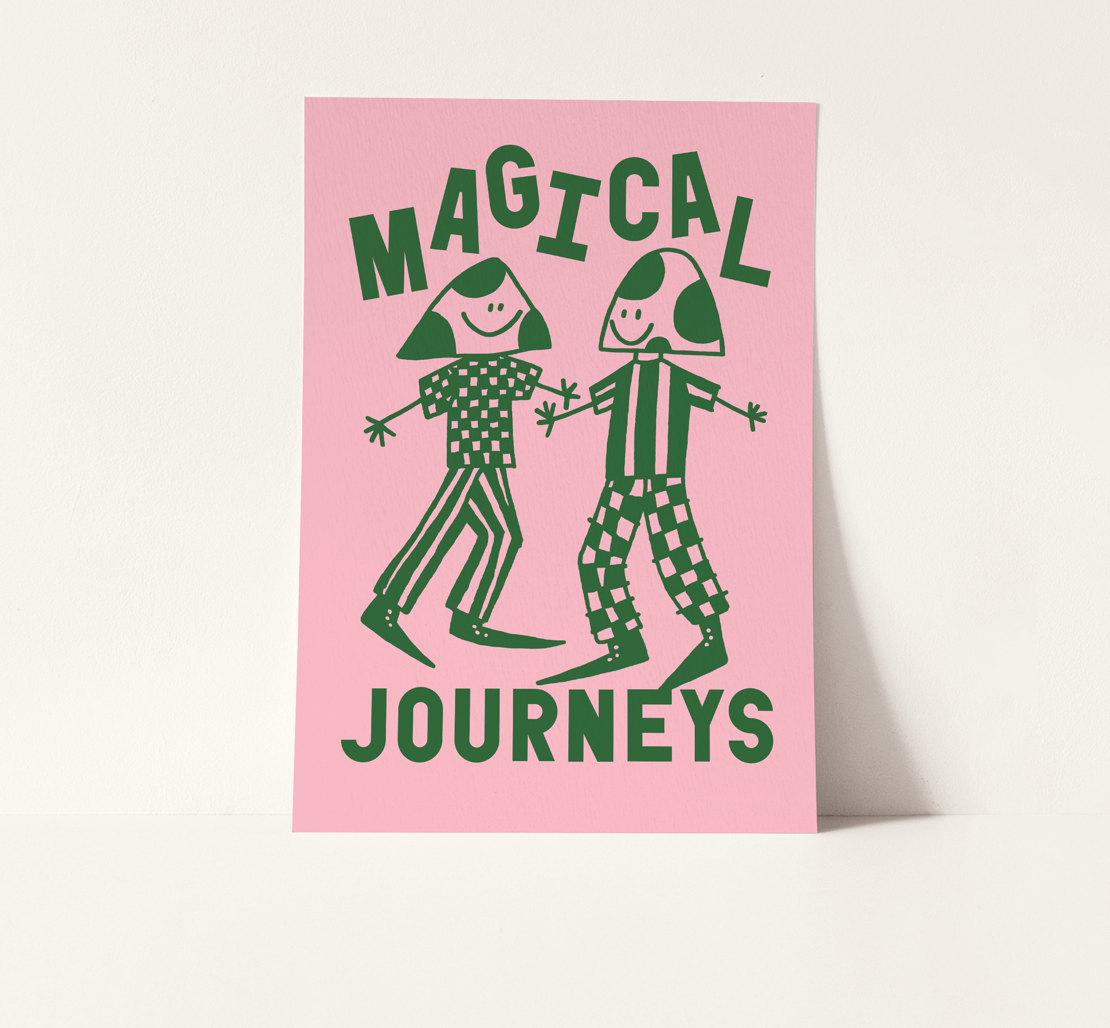 Magical Journeys Pink A4