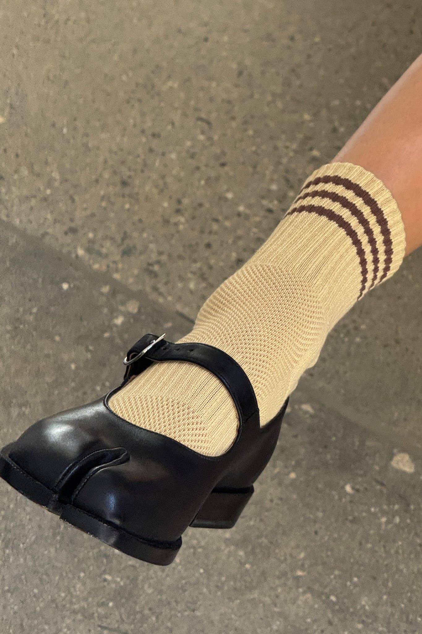 Le Bon Shoppe Girlfriend Socks - Leche