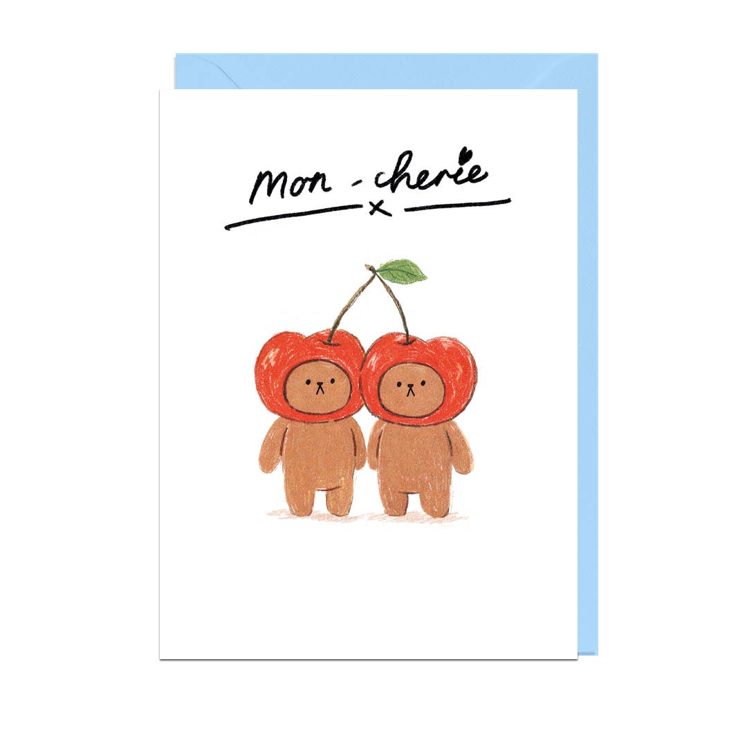 Mon Cherie Birthday Card