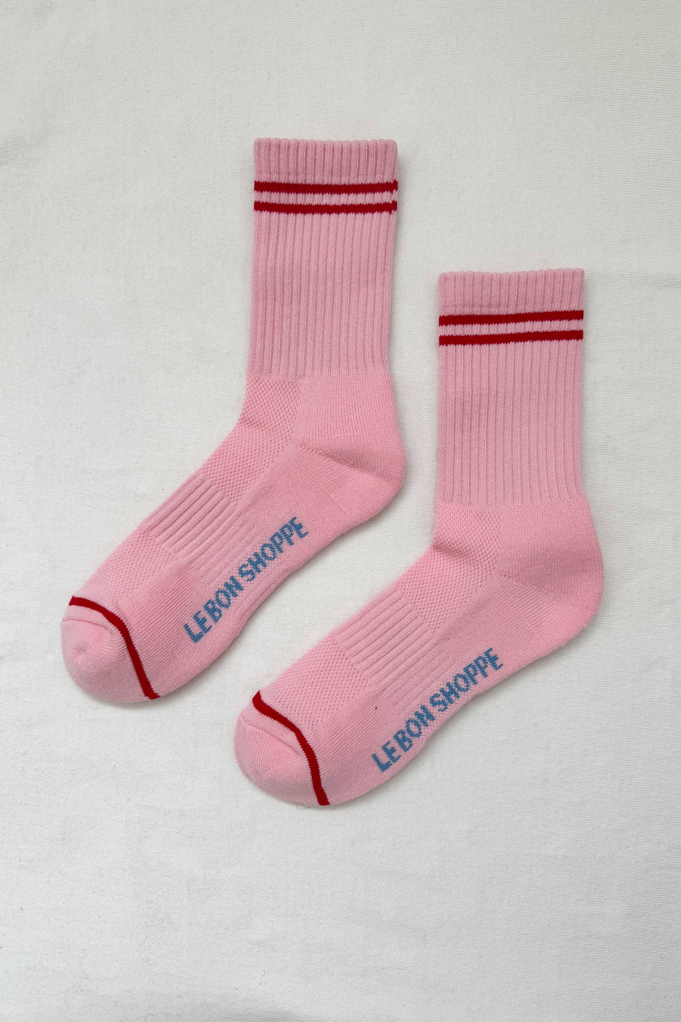 Le Bon Shoppe Boyfriend Socks: Amour Pink