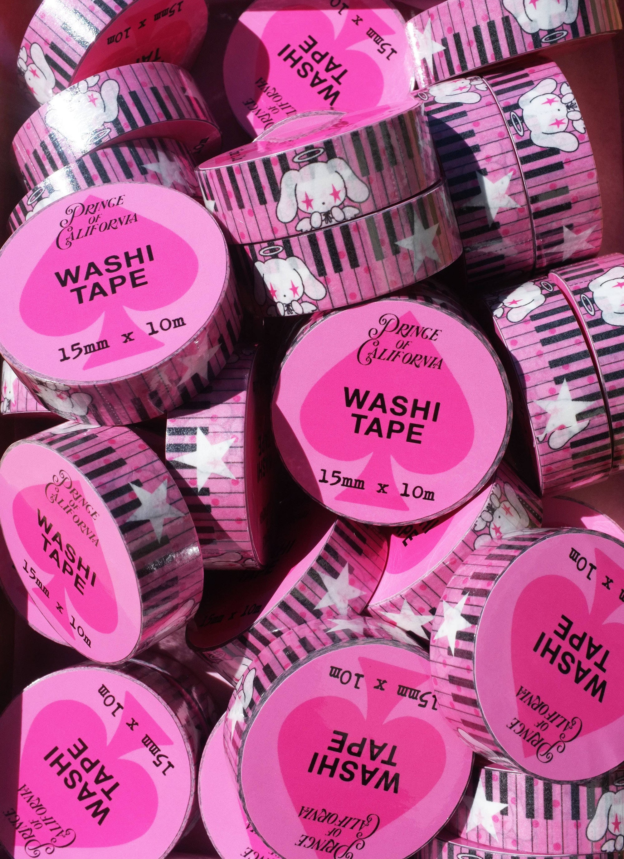 Prince of California Whimsy Washi Tape