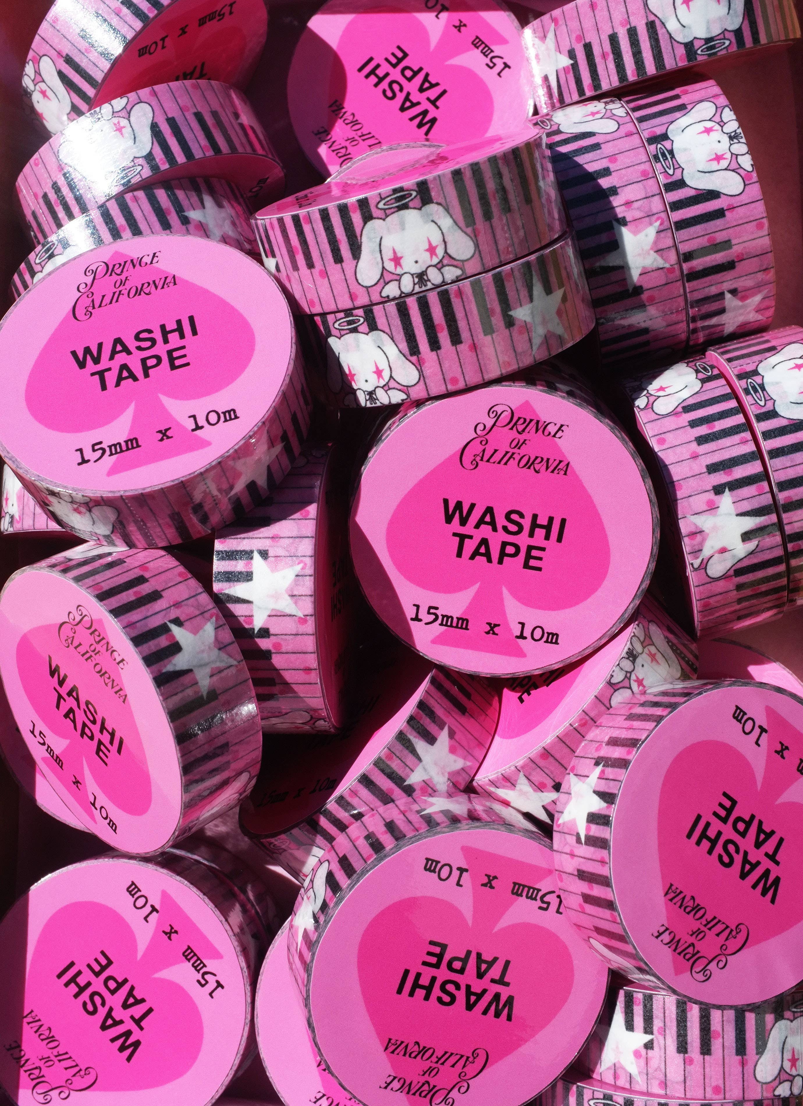 Prince of California Whimsy Washi Tape