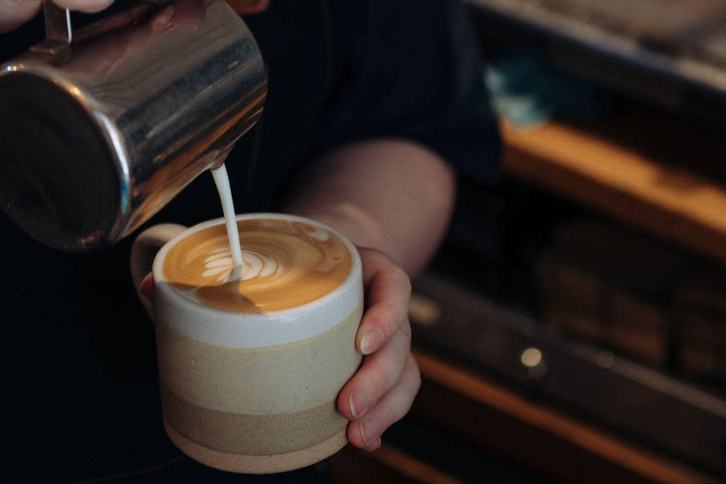 Coffee beans, One Eye Open Half Caff, blended washed coffee.: Wholebean / 250g