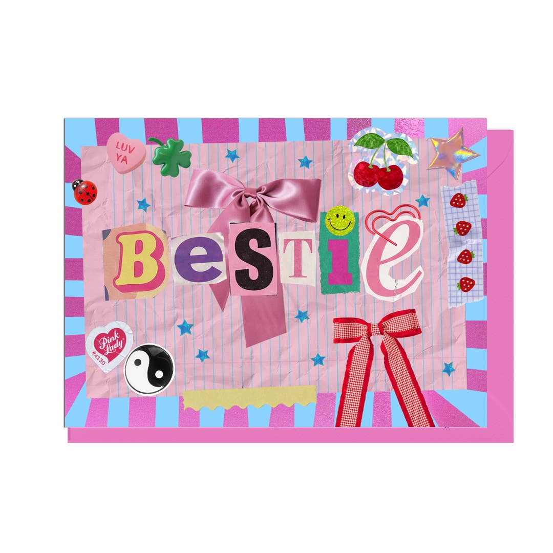 Bestie Birthday Card