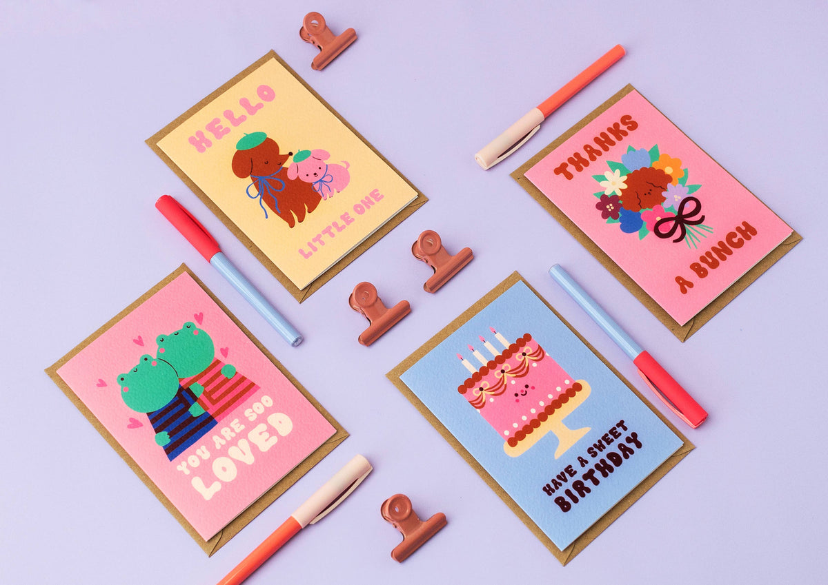 Hello Little One New Baby Card