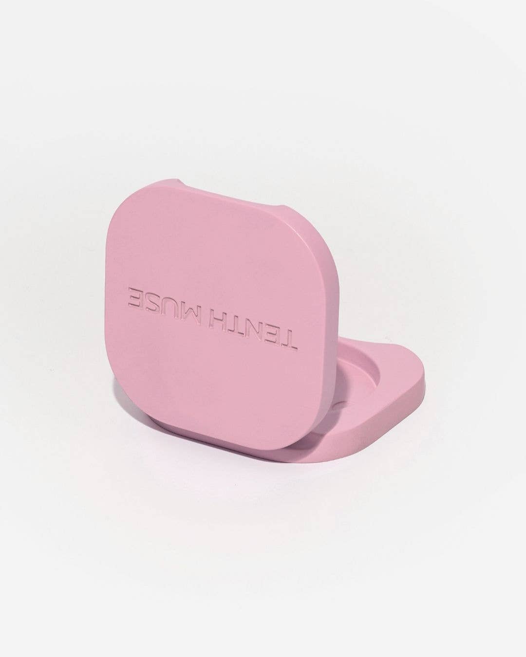 REFILLABLE VESSEL PINK SUEDE