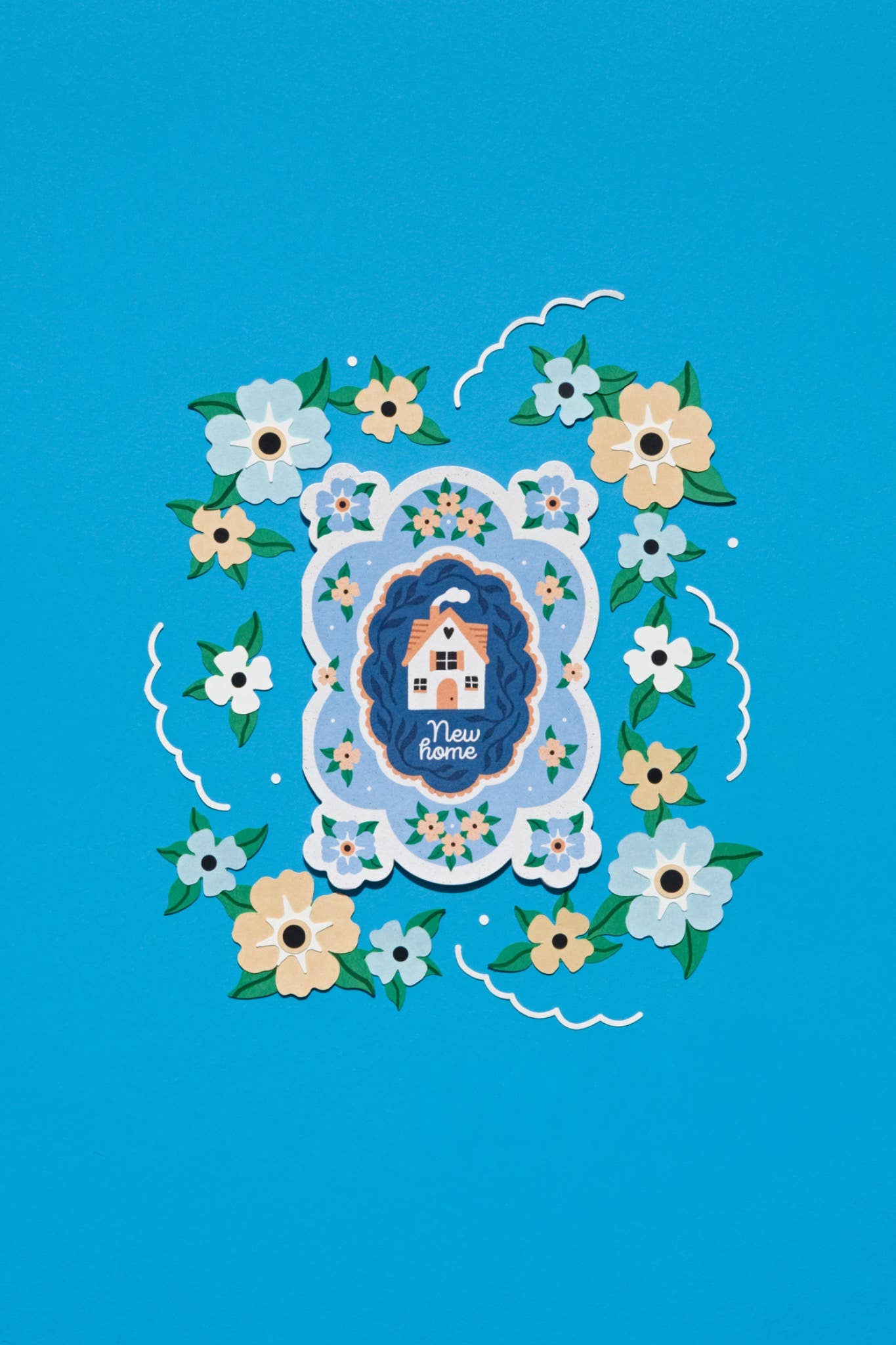 Heart Shaped Happy Birthday Card | Die Cut Greeting Cards