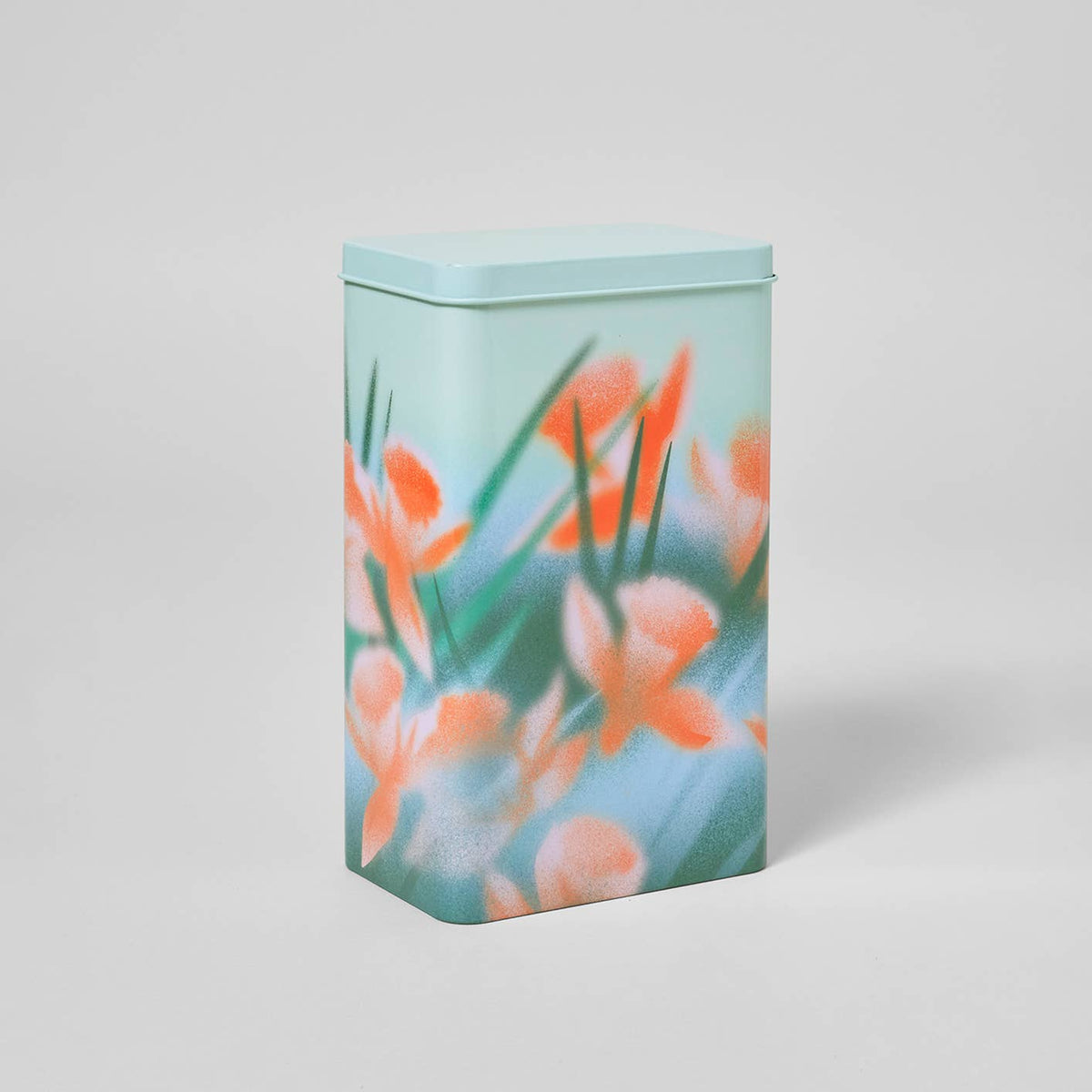 Flowers Kitchen Storage Tin