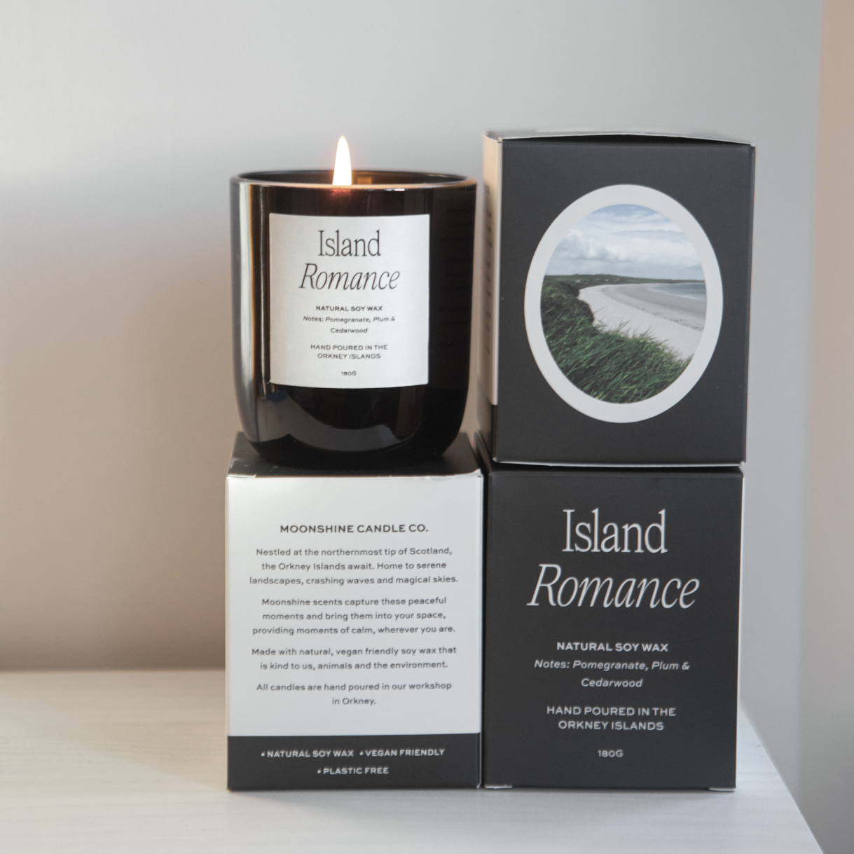 Moonshine Candle Co Island Romance Soy Luxury Candle