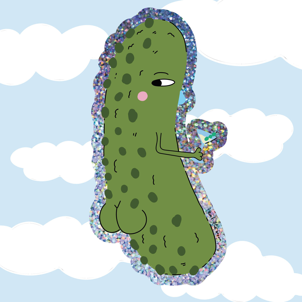 Gherkin Vinyl Sticker