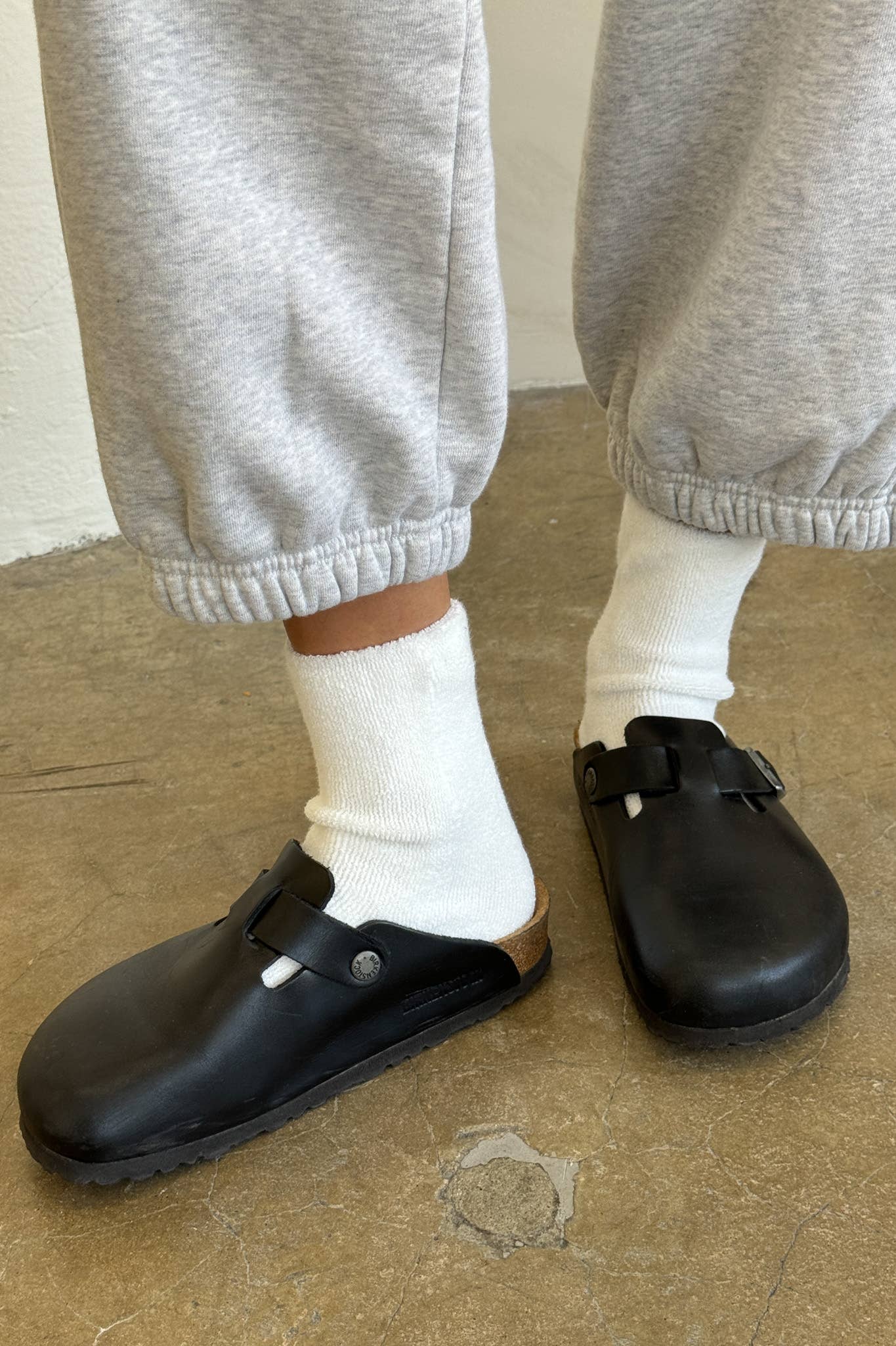 Le Bon Shoppe Cloud Socks: Classic White
