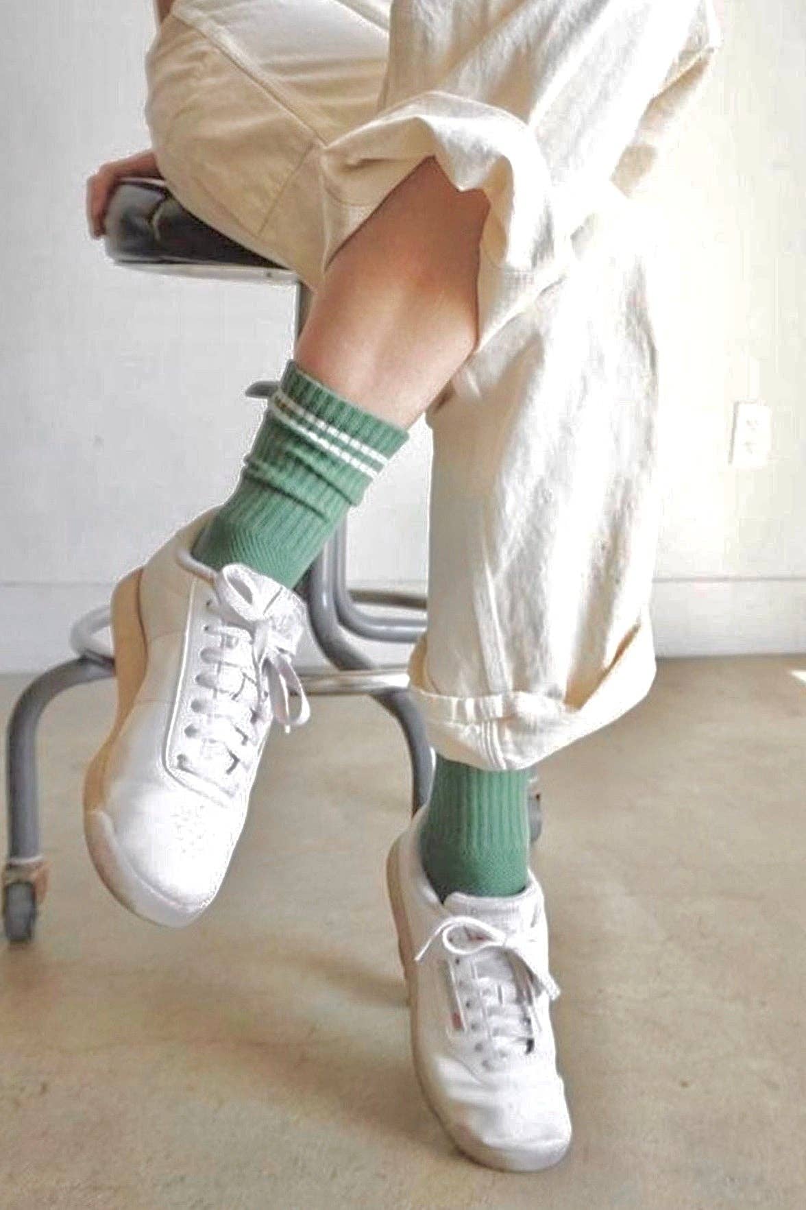 Le Bon Shoppe Boyfriend Socks - Powder Blue