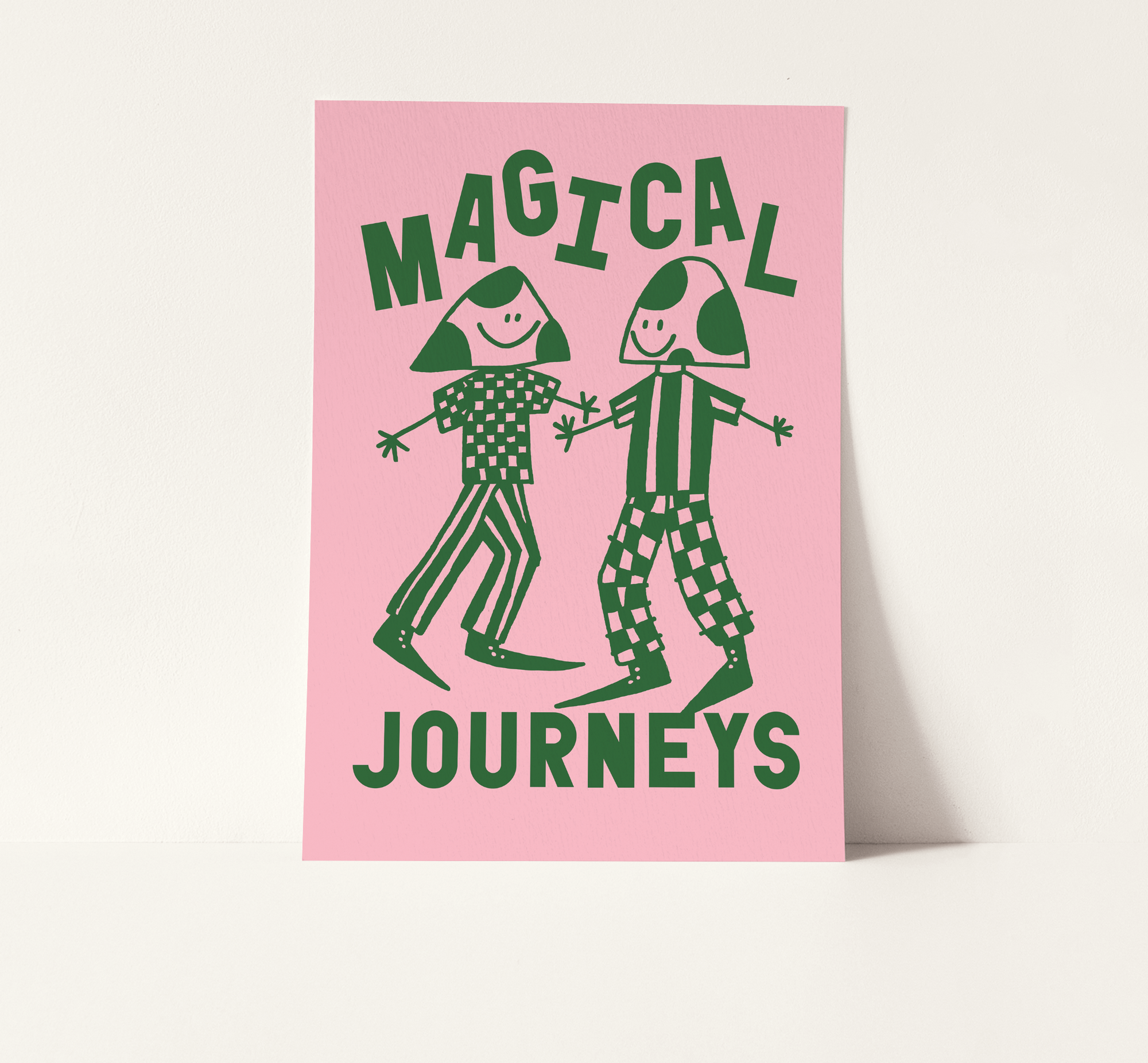 Magical Journeys Pink A4