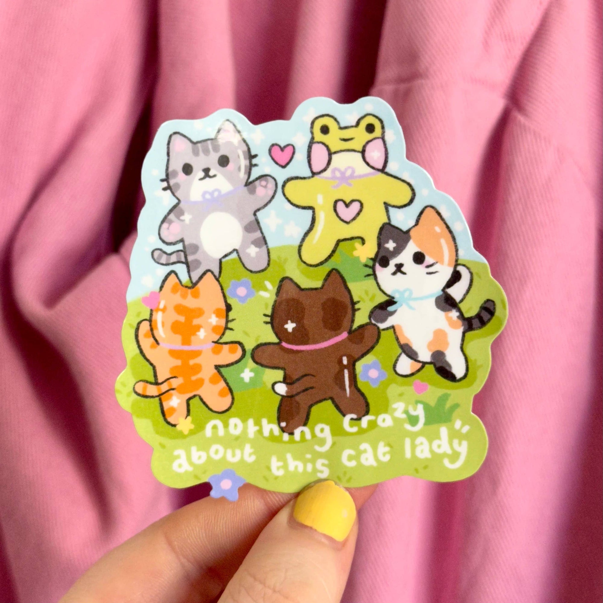 Crazy Cat Lady Sticker
