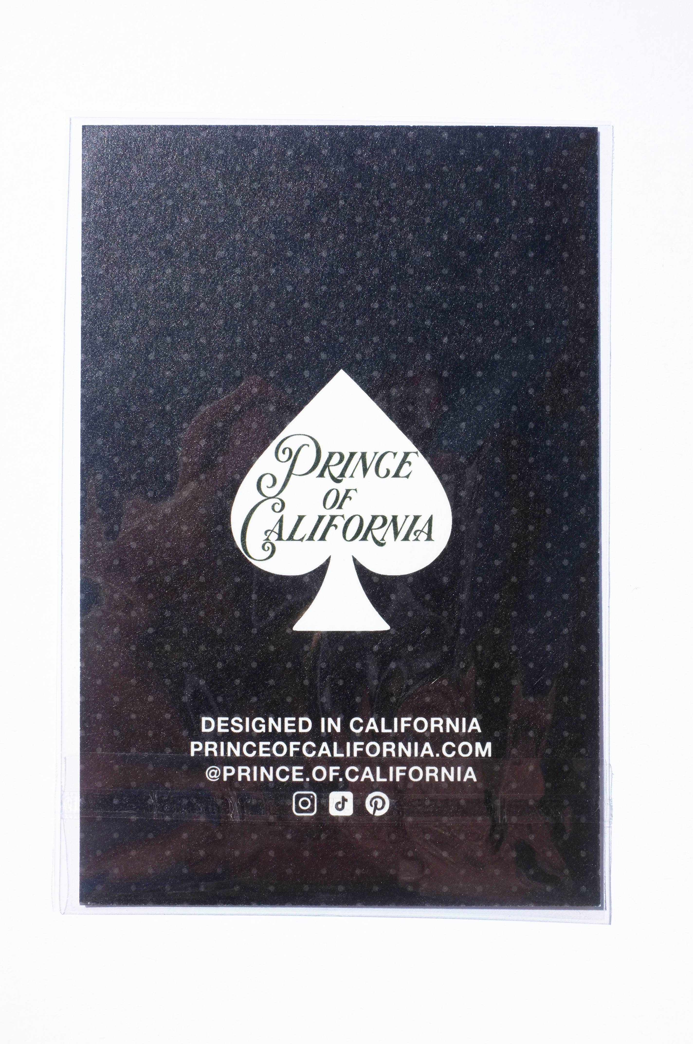 Prince of California Keyboard Sticker Sheet