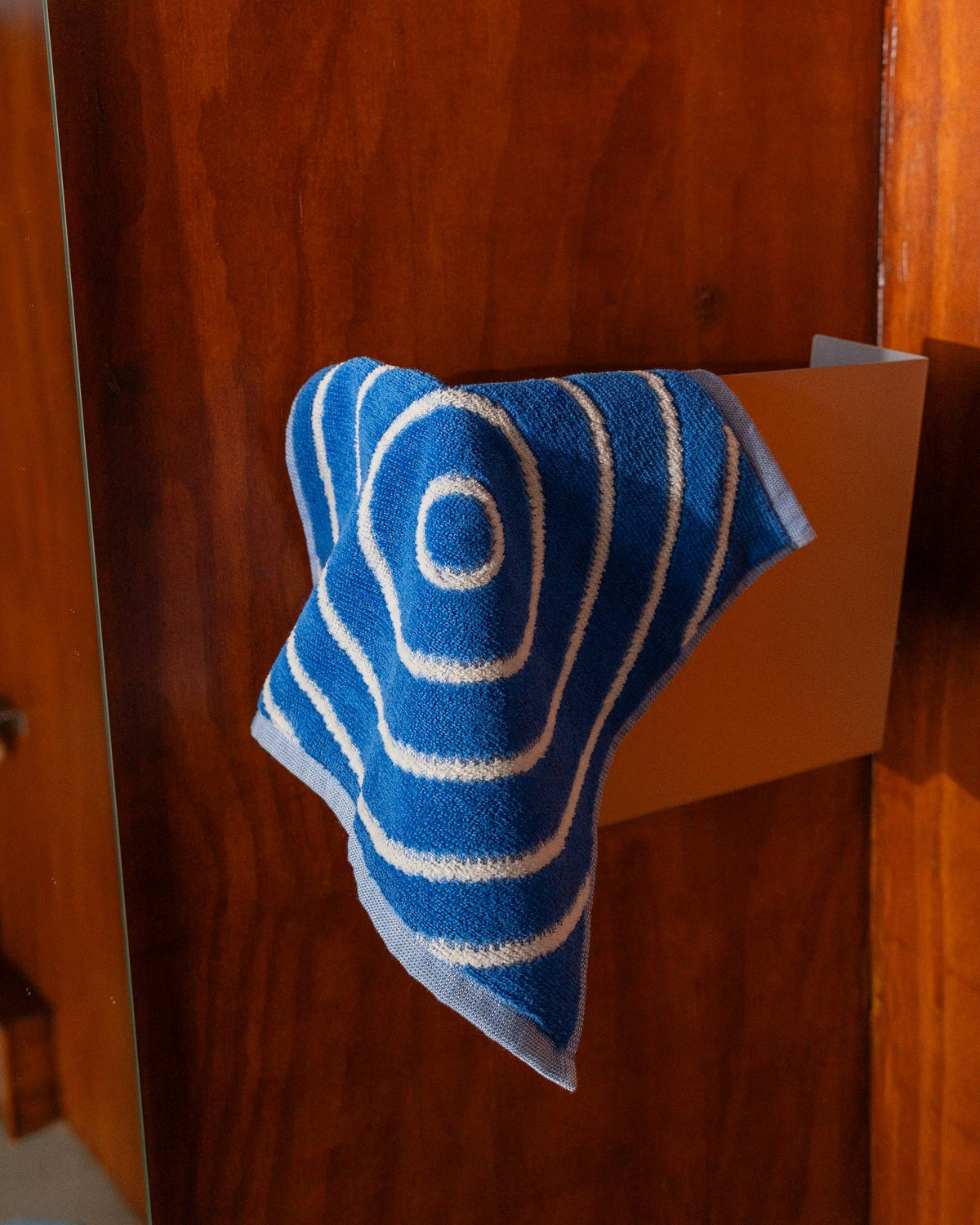 Teresa Face Towel Blue