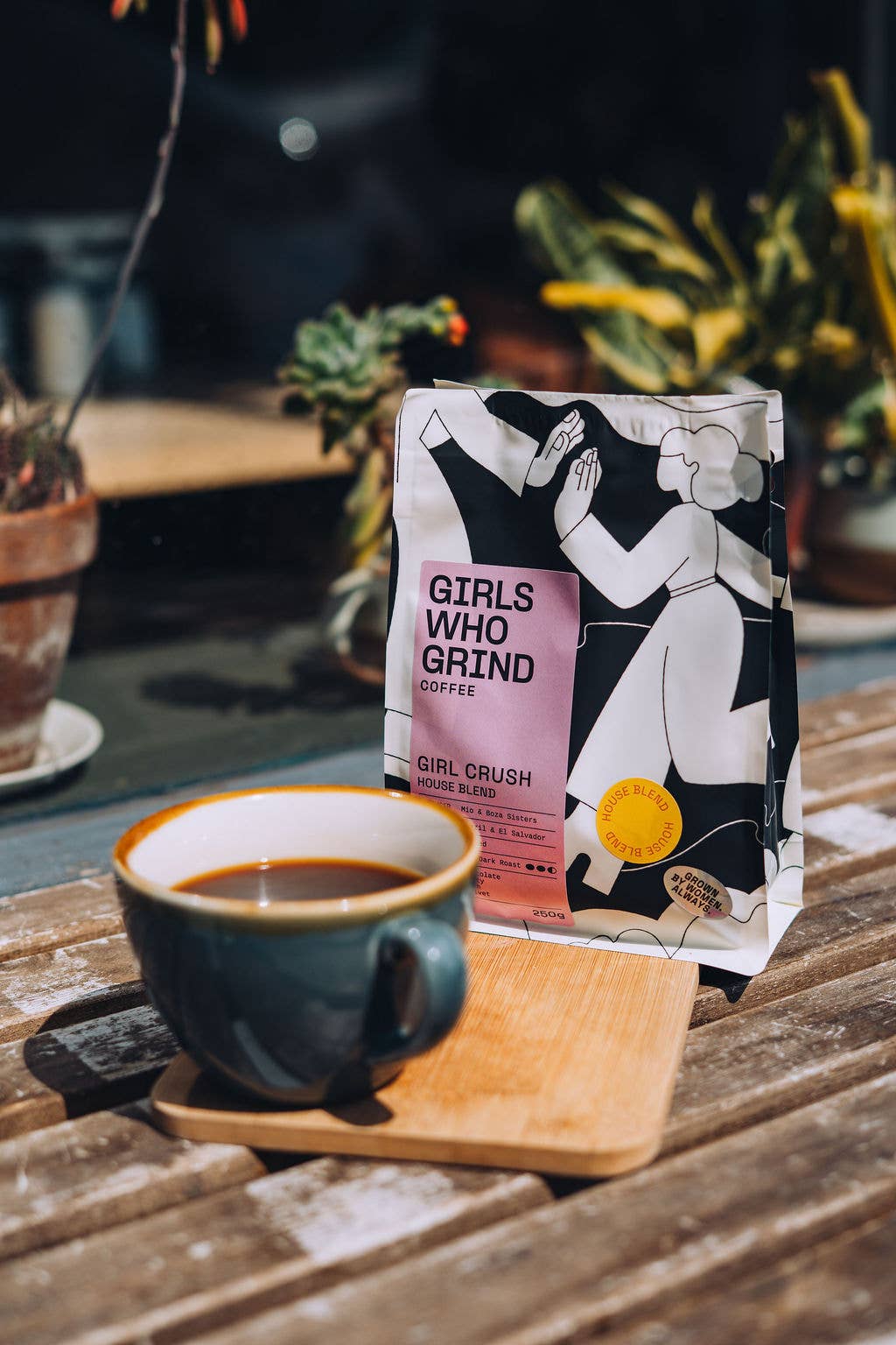 Coffee, Girl Crush blend. El Salvador & Brazil.: Espresso / 250g