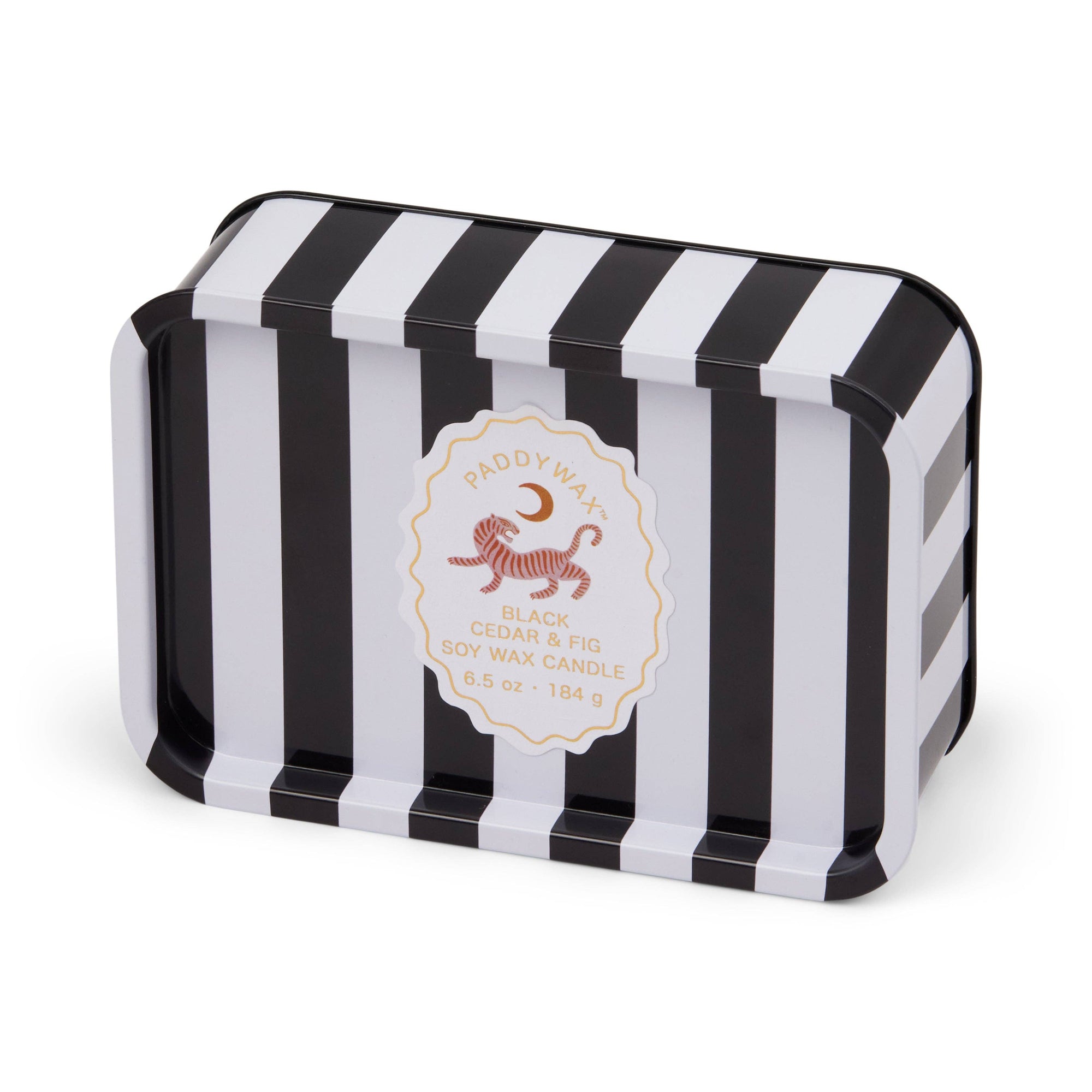 Paddy Wax Tin Candle - Black Cedar & Fig