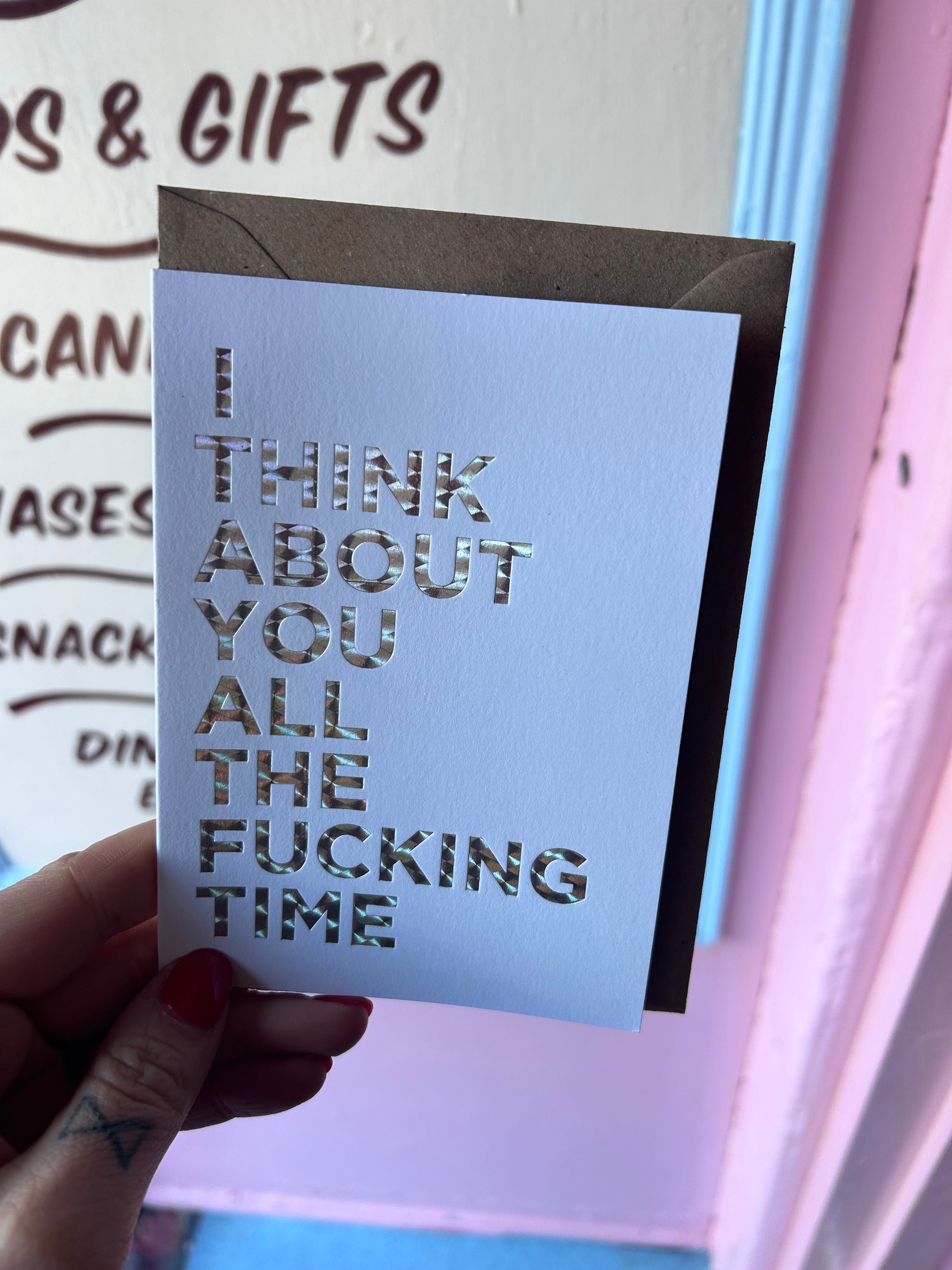I think about you all the time