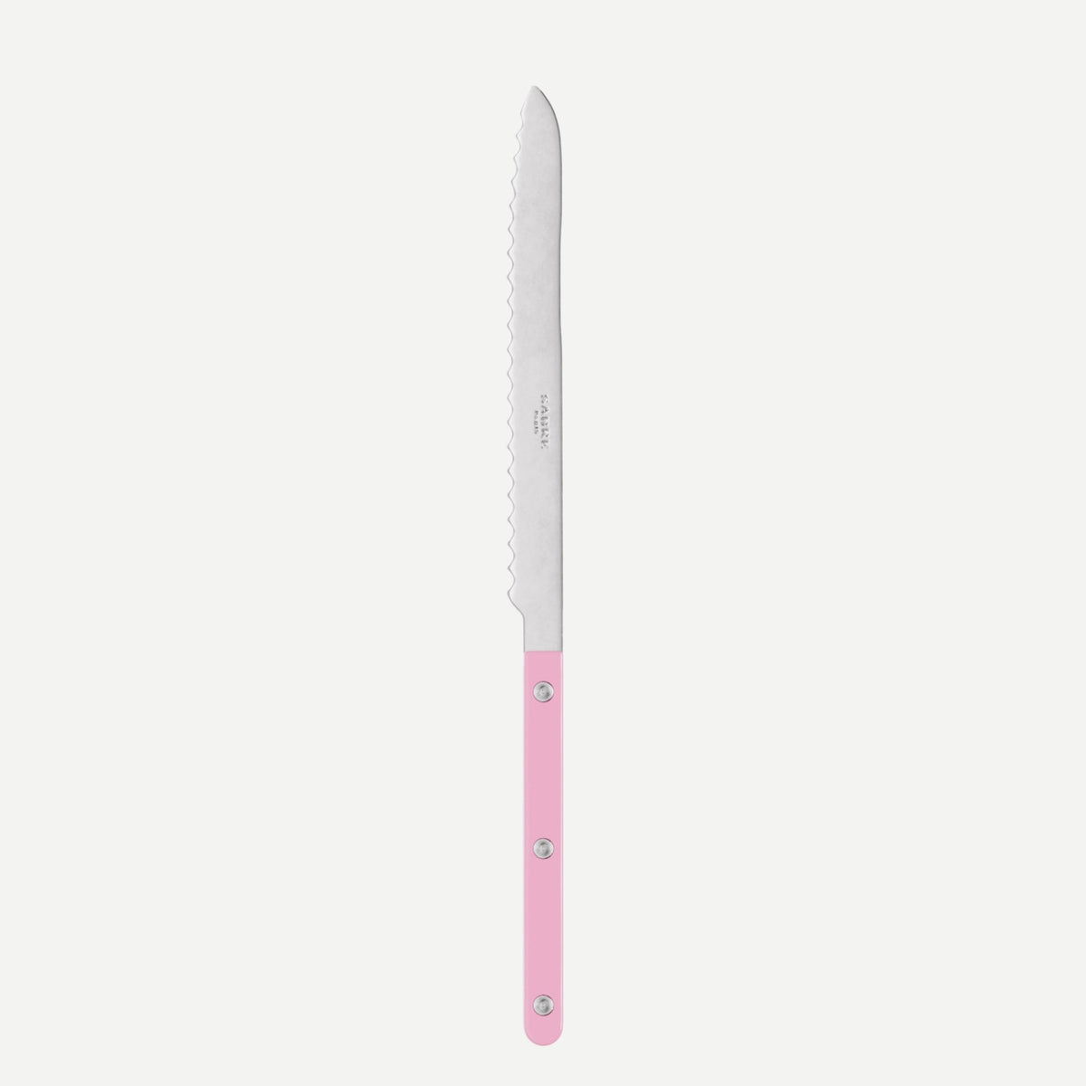 Sabre Paris bread knife in Pink