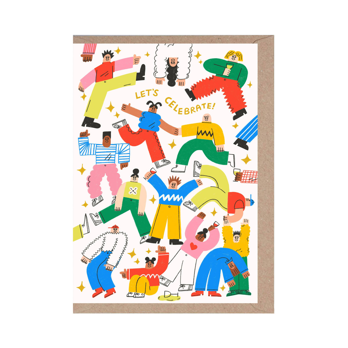 Let's Celebrate Birthday Card