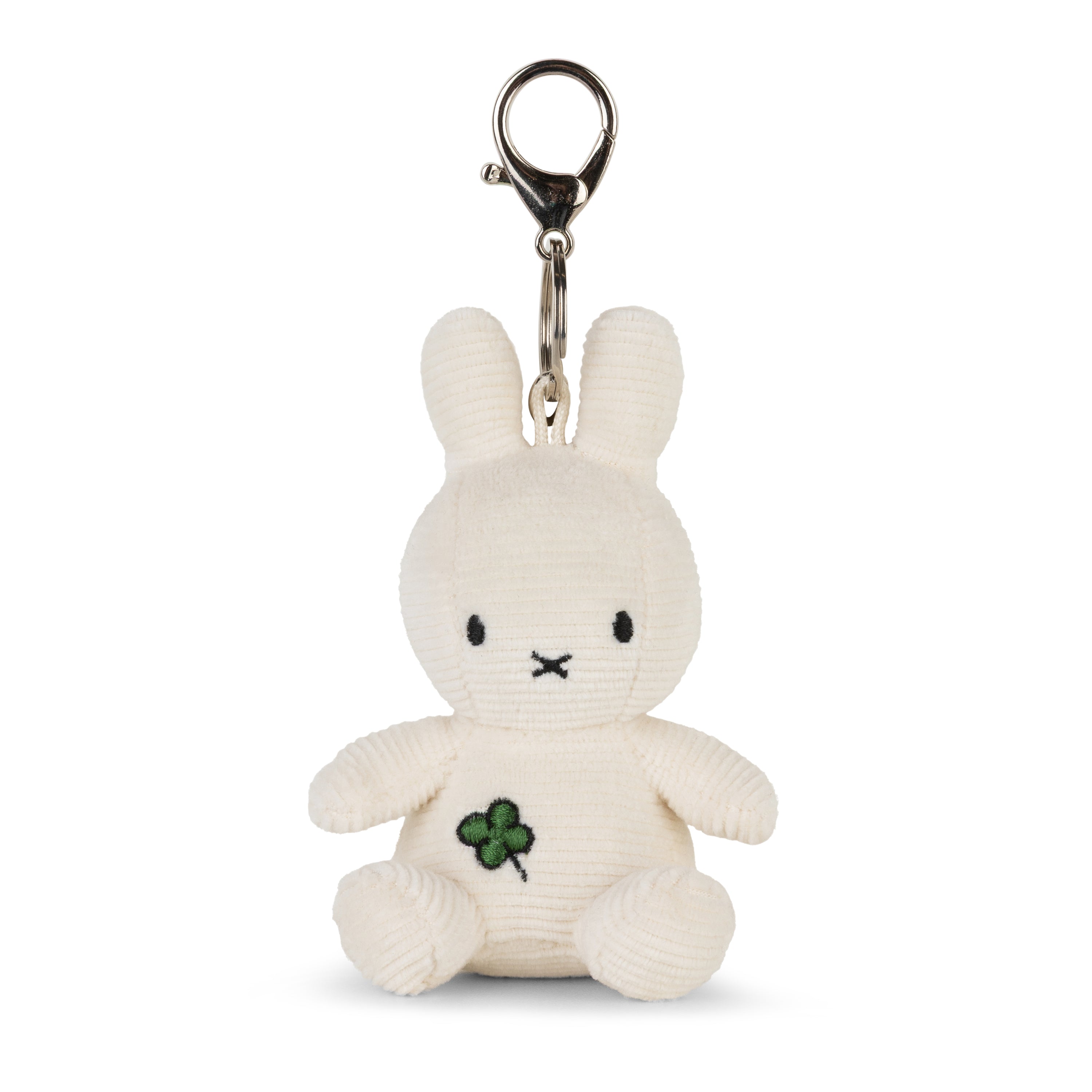 Miffy Four Leaf Clover Keychain – Off-White