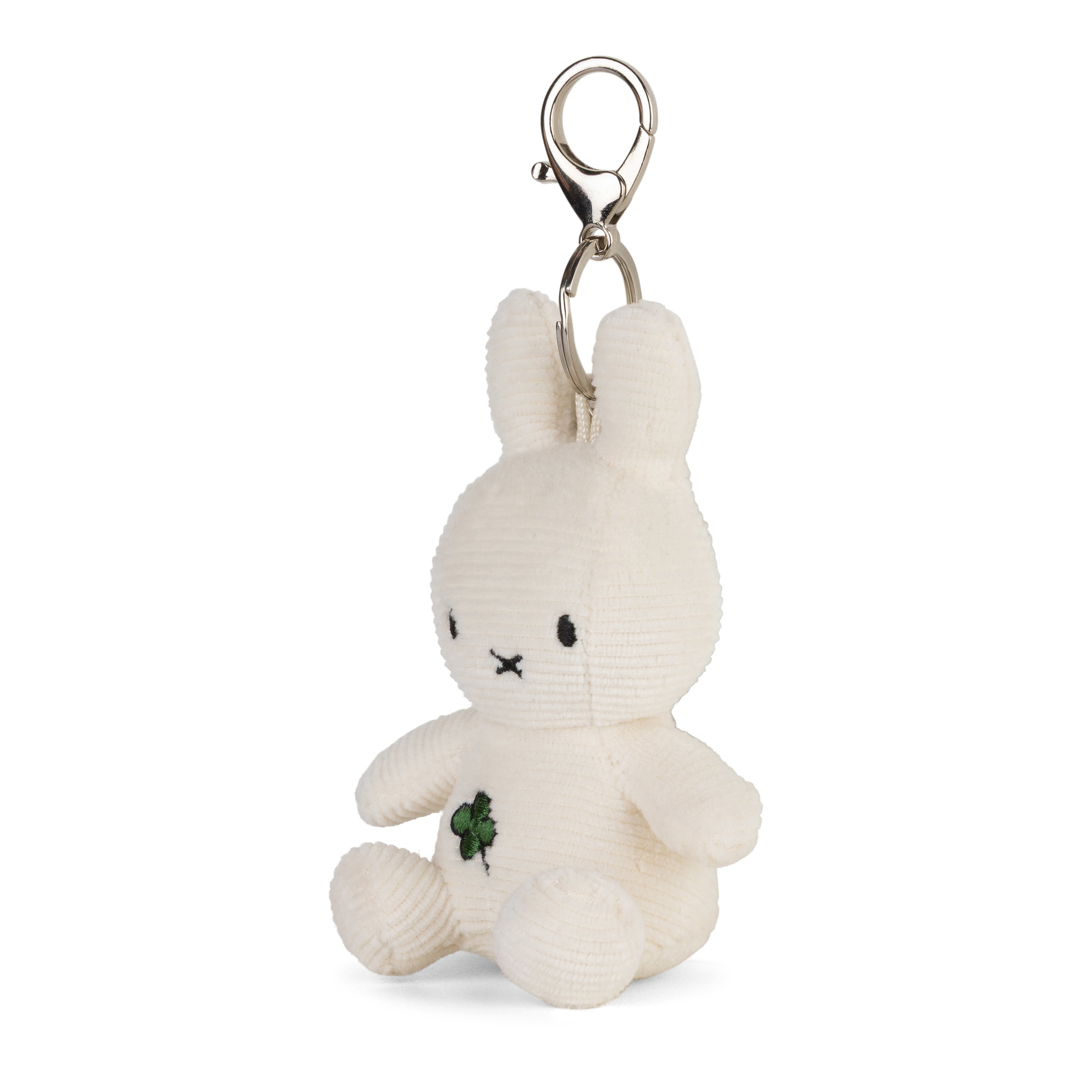 Miffy Four Leaf Clover Keychain – Off-White