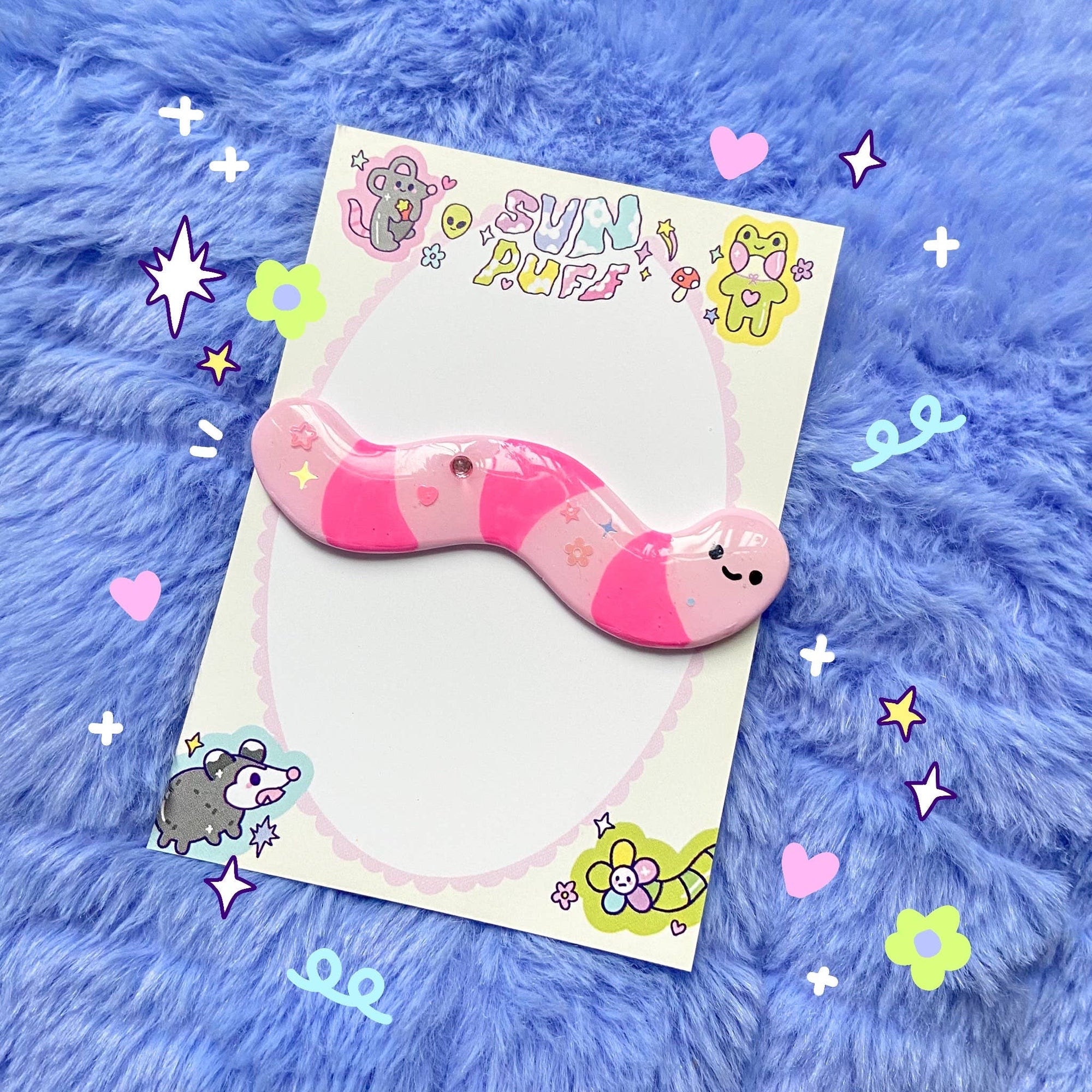Wormie Hair Clip