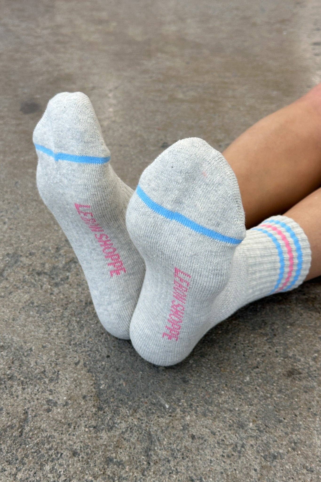 Le Bon Shoppe Girlfriend Socks - Navy