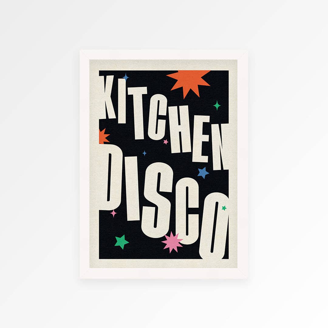 Kitchen Disco print by Proper Good Abbie Franks