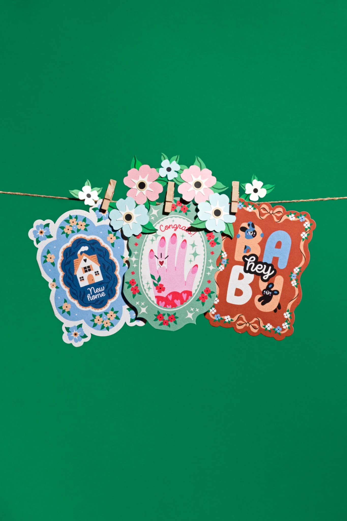 Heart Shaped Happy Birthday Card | Die Cut Greeting Cards