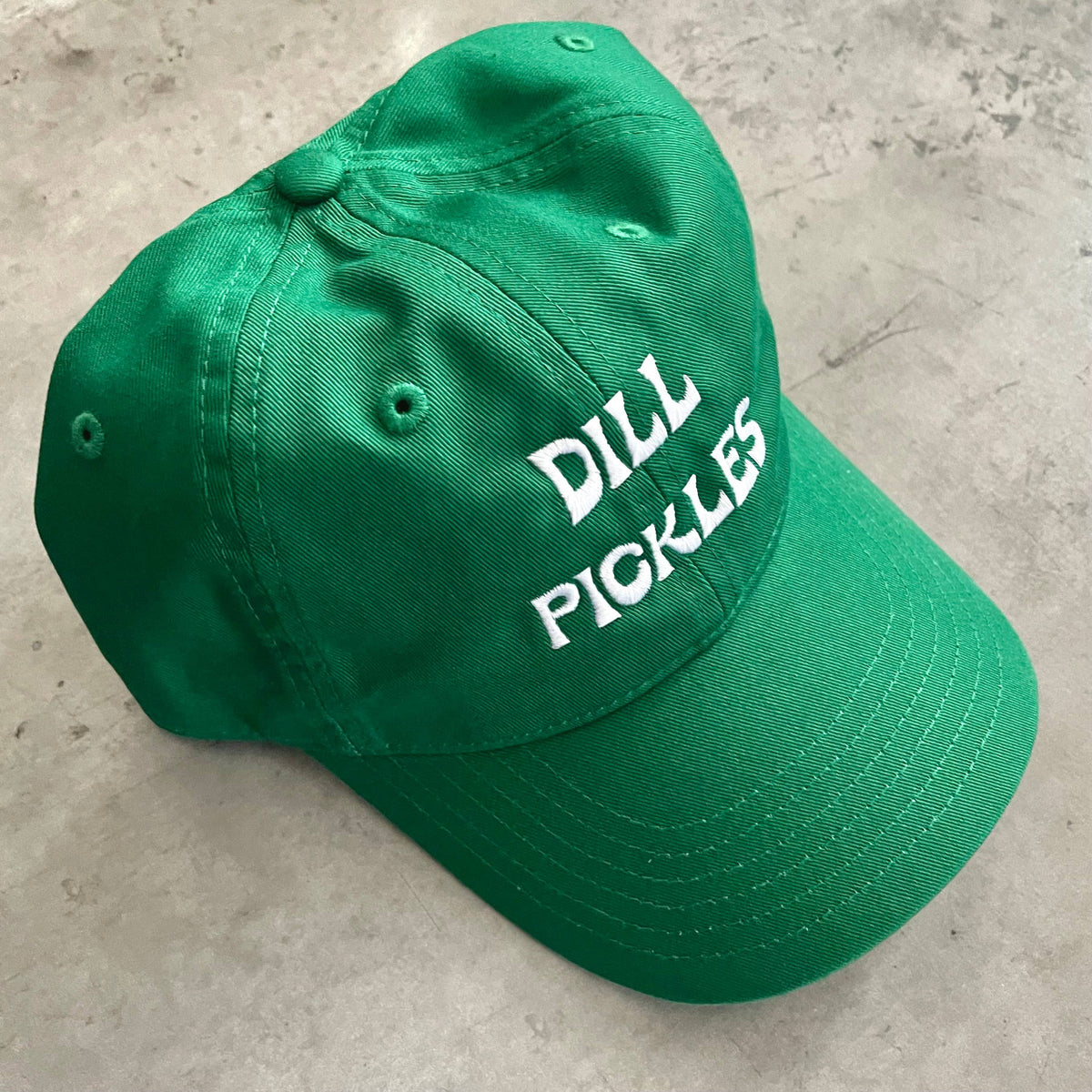 Dill Pickles Baseball Cap organic Dad Hat gifts green Foodie