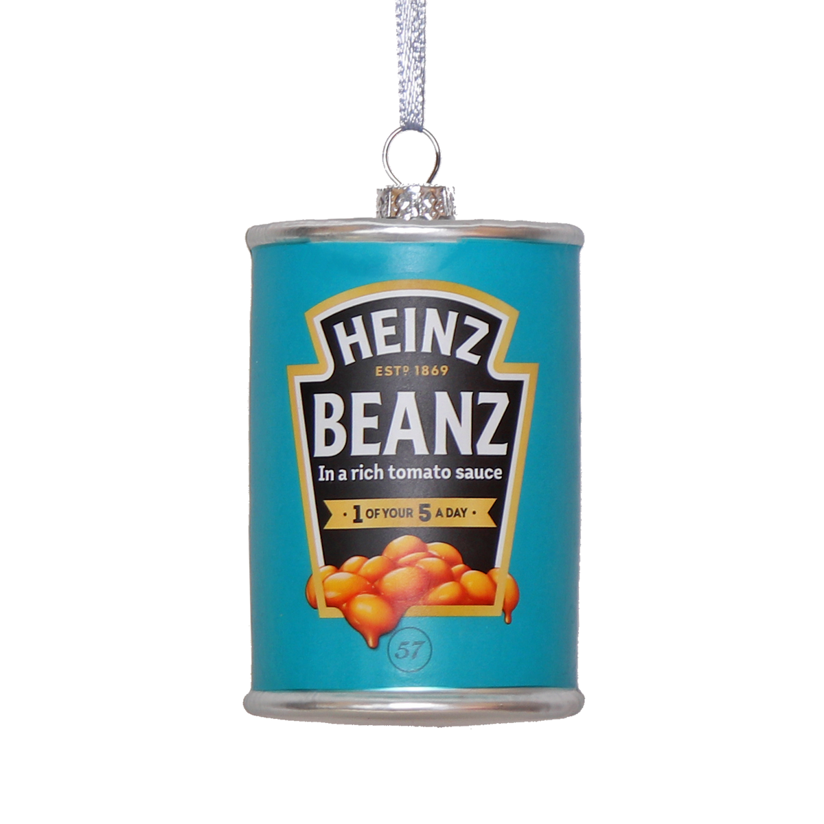 HEINZ Beanz Glass Decoration, 8cm
