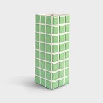 &K Amsterdam Tile Vase | Mint