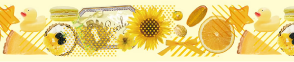 Washi Tape - Colour Series - Yellow - 20mm stationery 