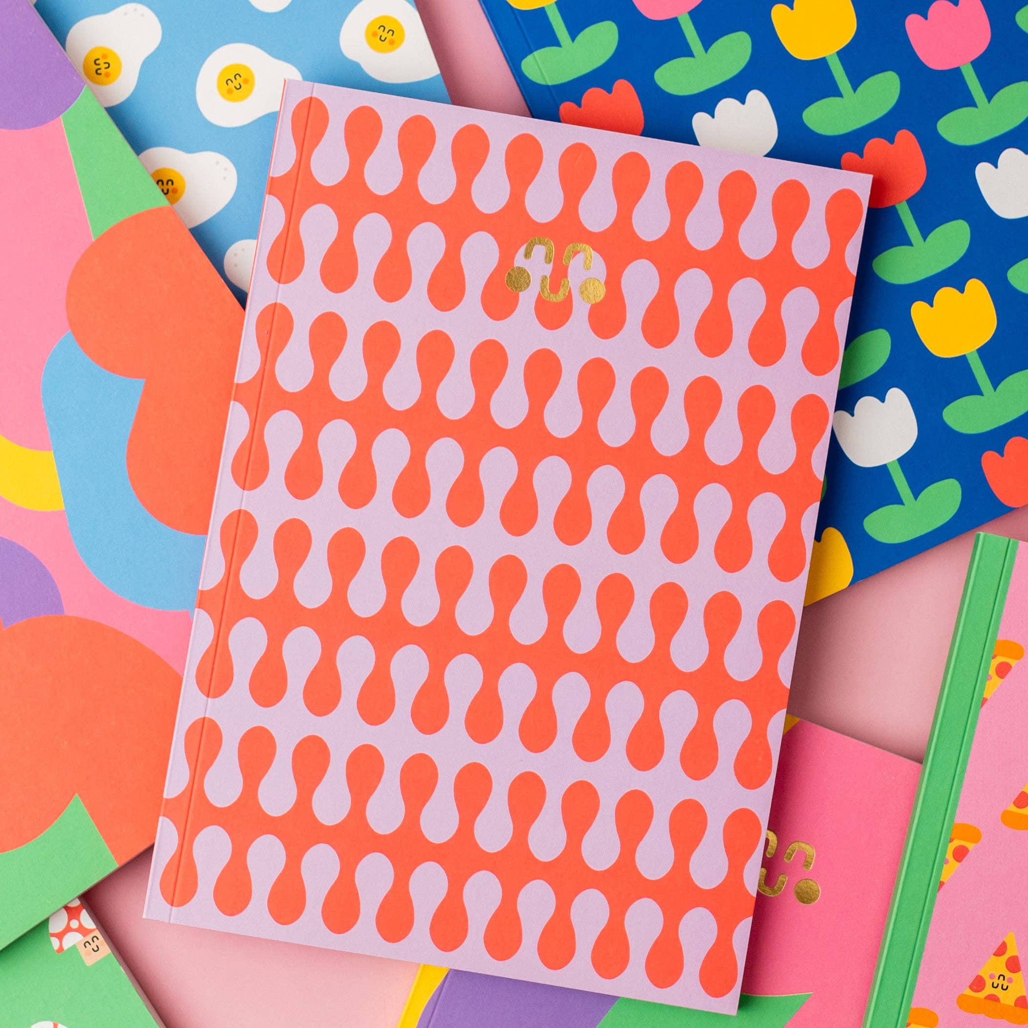 Cherry Lined Notebook | Cute Stationery | Premium Journal