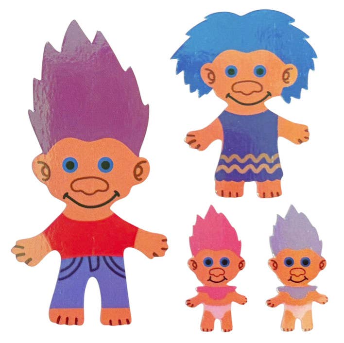 Pearlescent Troll Sticker Sheet