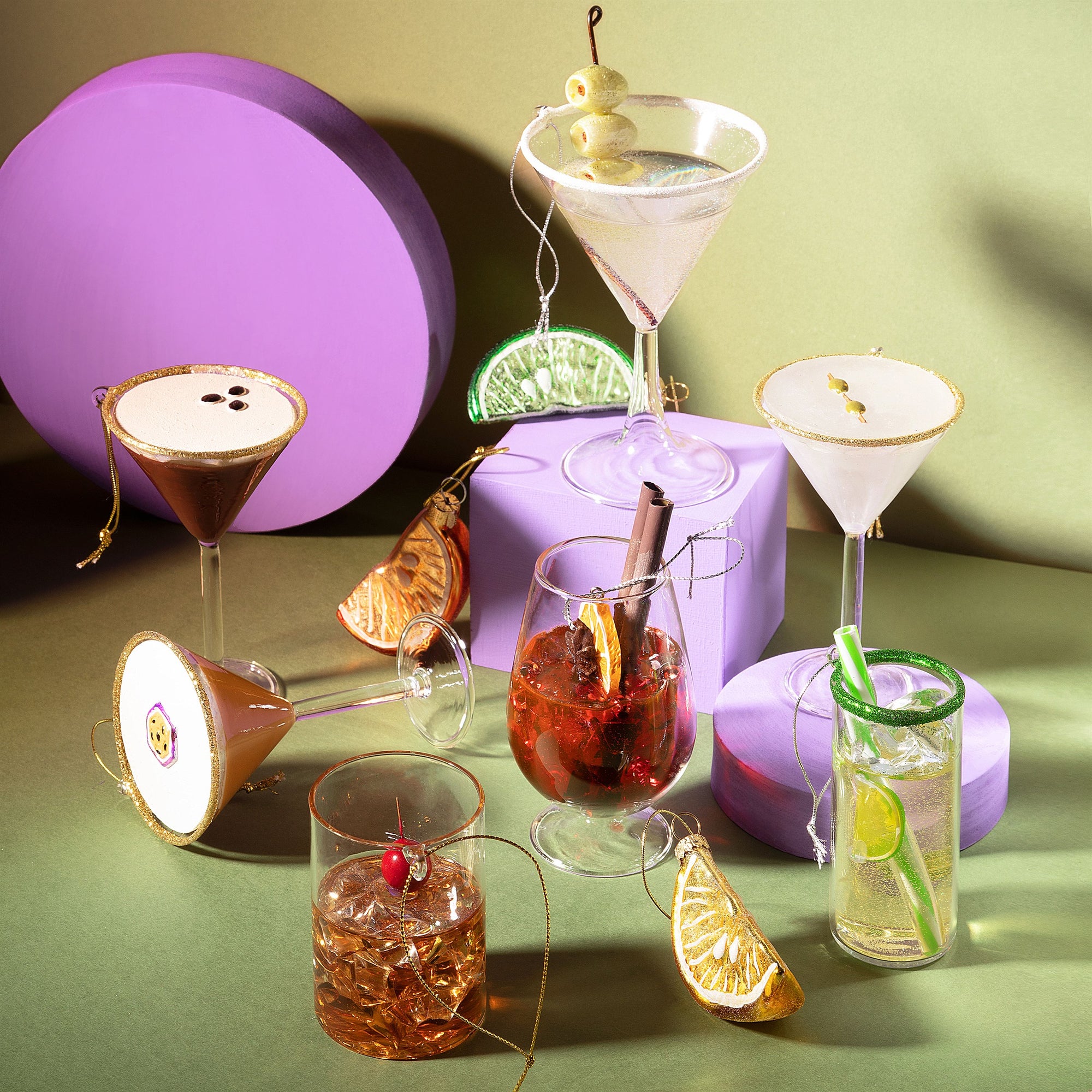 Espresso Martini Cocktail Hanging Decoration
