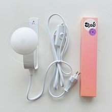 Load image into Gallery viewer, Pretty in Pinks - Pleated Wall Lamp
