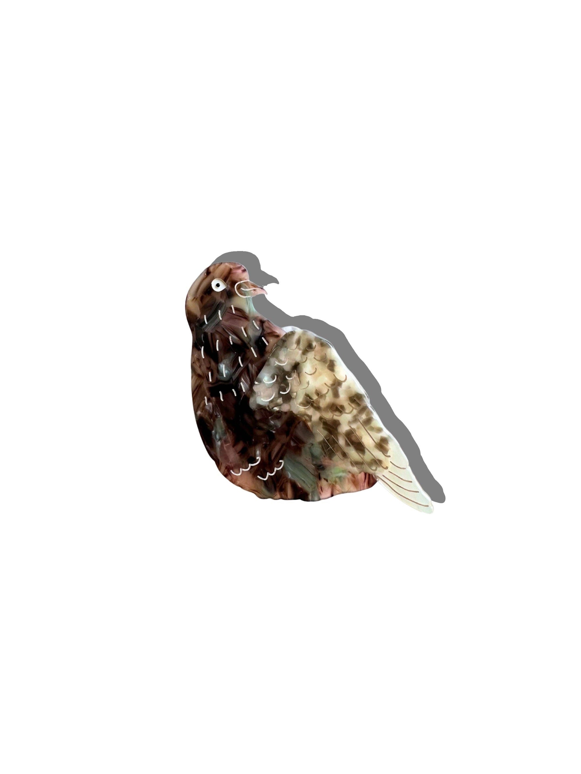 Hand-painted Phone Grip Charm | Pigeon | Eco-Friendly