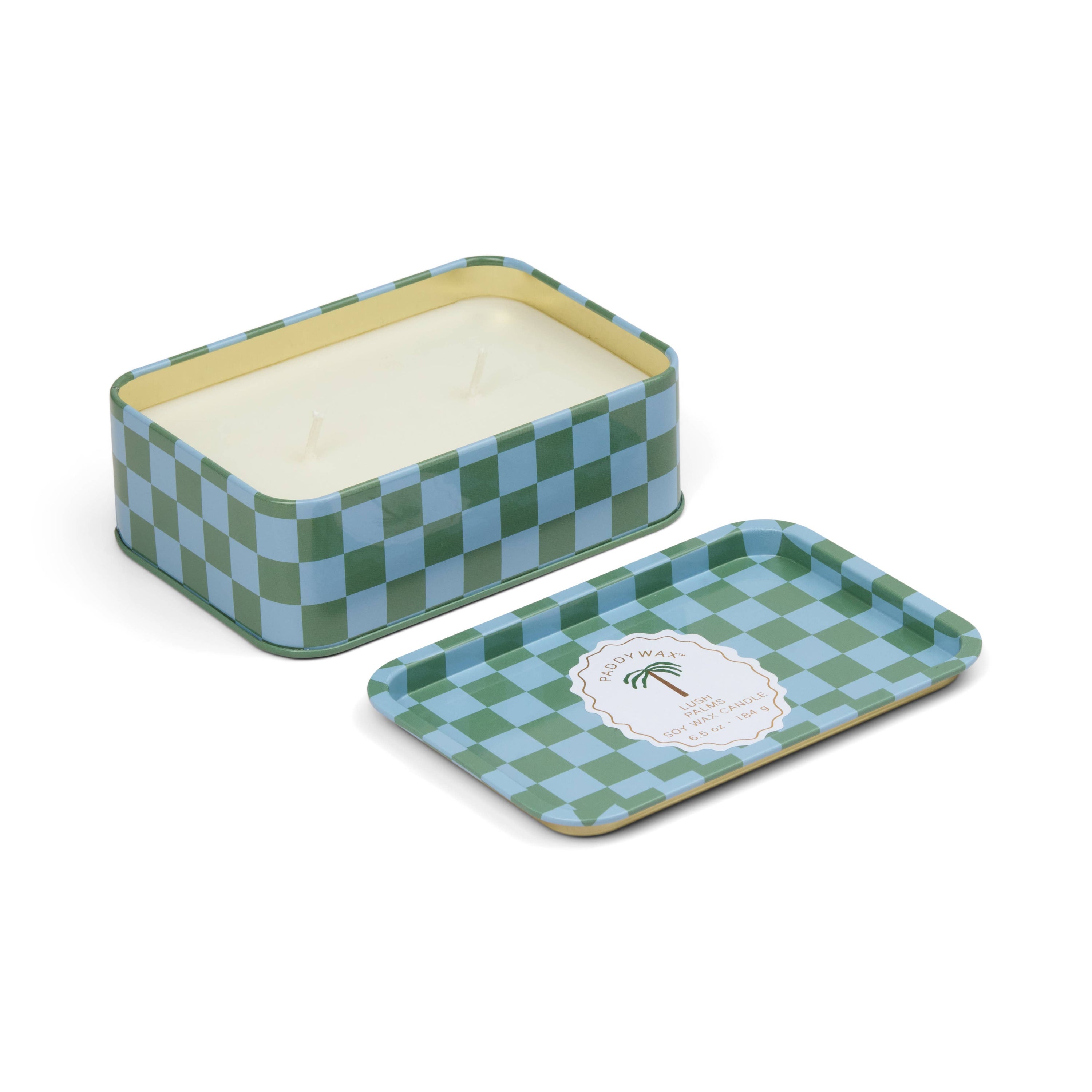Paddy Wax Tin Candle - Lush Palms
