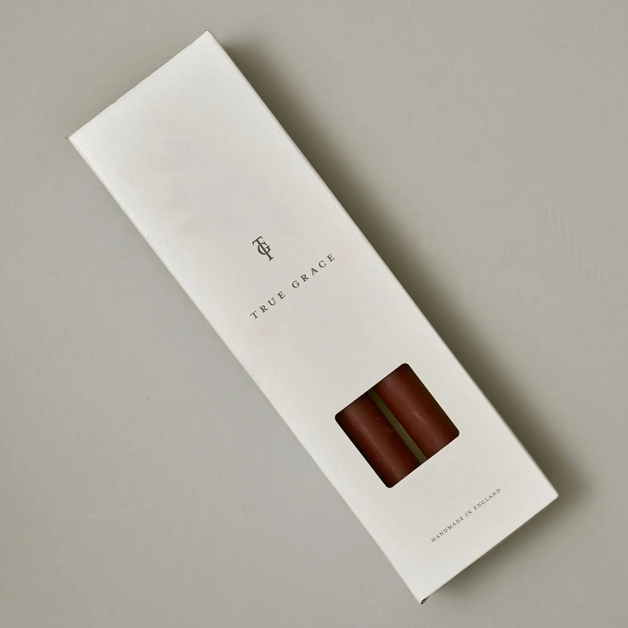 True Grace dinner candle colour range