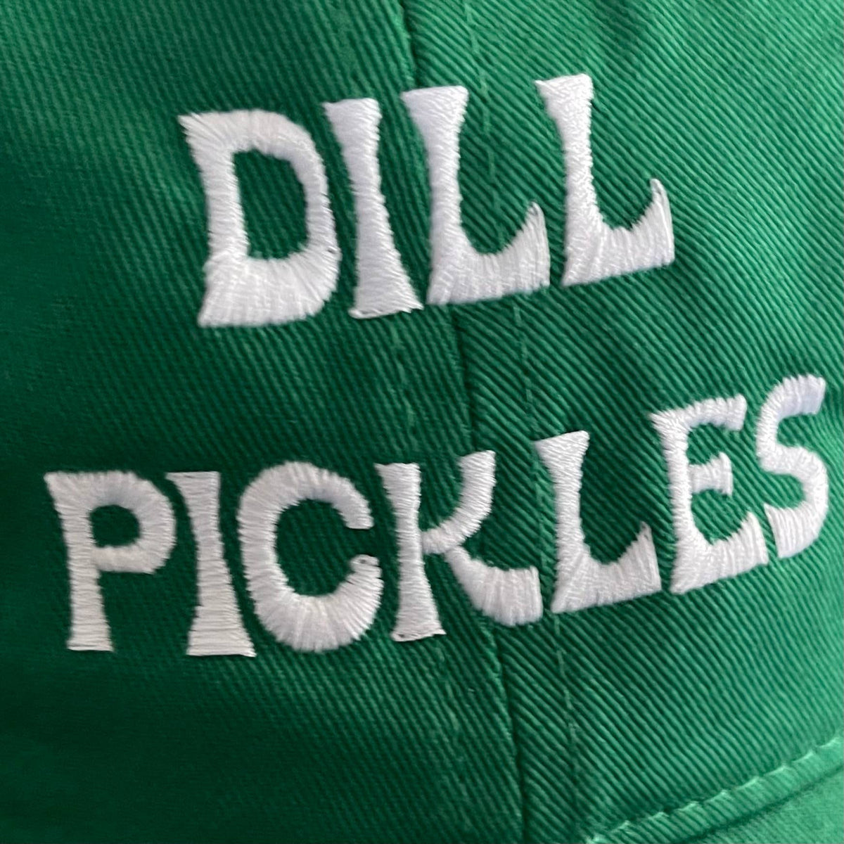 Dill Pickles Baseball Cap organic Dad Hat gifts green Foodie