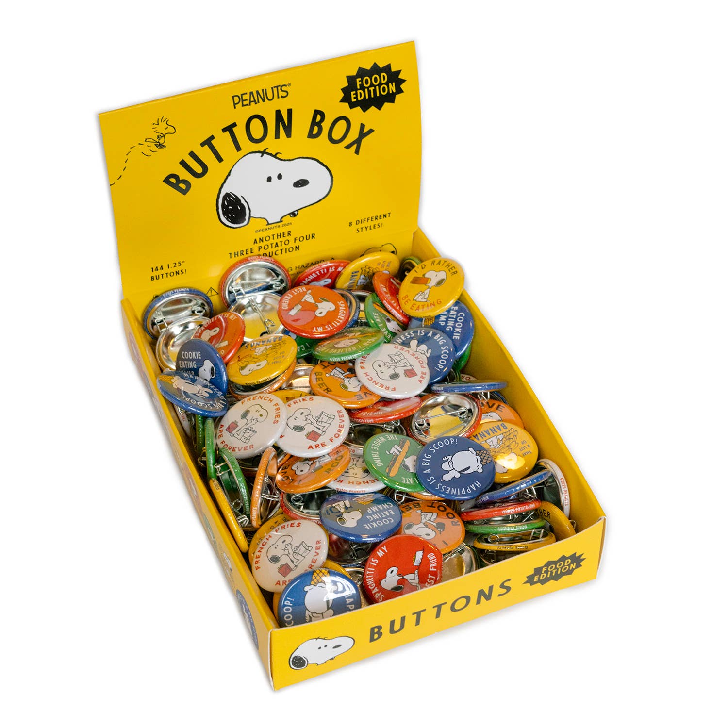 3P4 x Peanuts Snoopy Badge food edition - selection