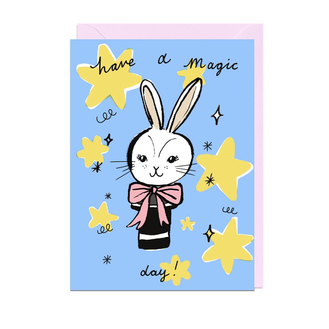 Have a Magic Day Rabbit Card