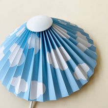 Load image into Gallery viewer, Head in the Clouds - Pleated Wall Lamp
