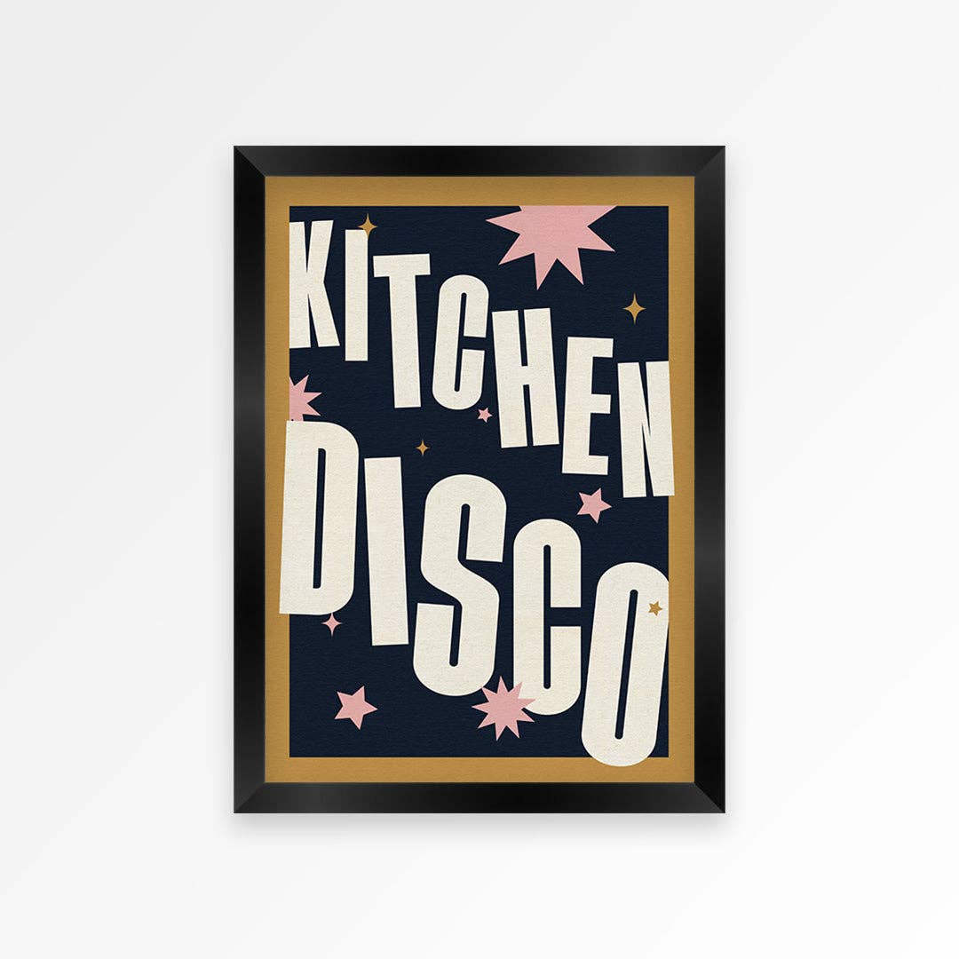 Kitchen Disco A2 print gift