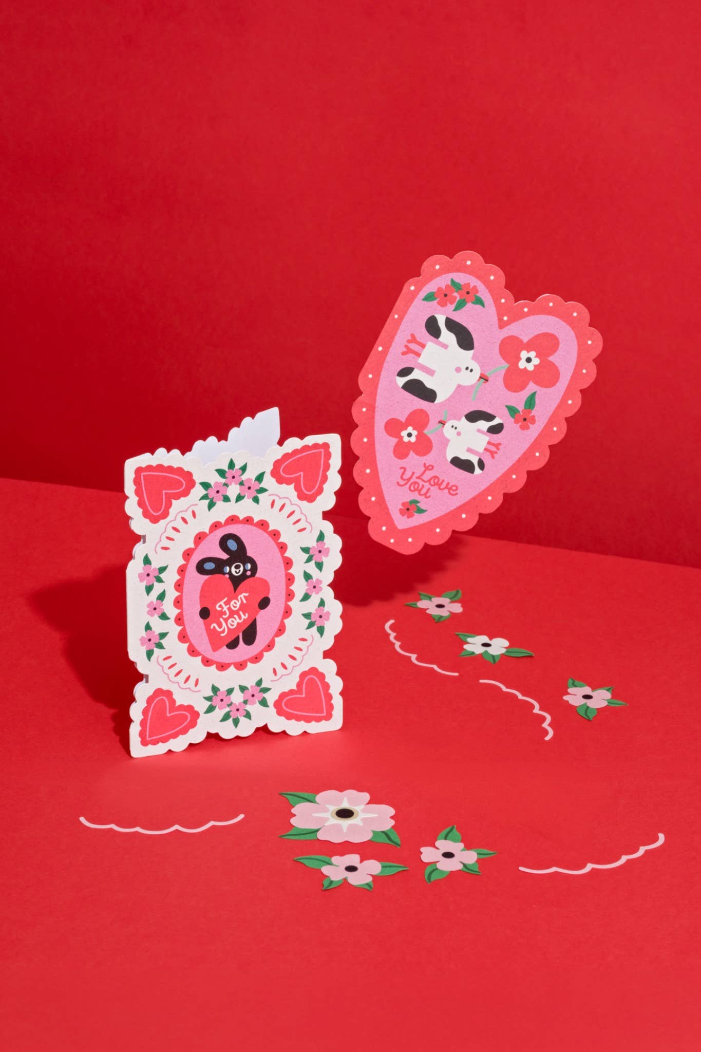 Heart Shaped Happy Birthday Card | Die Cut Greeting Cards