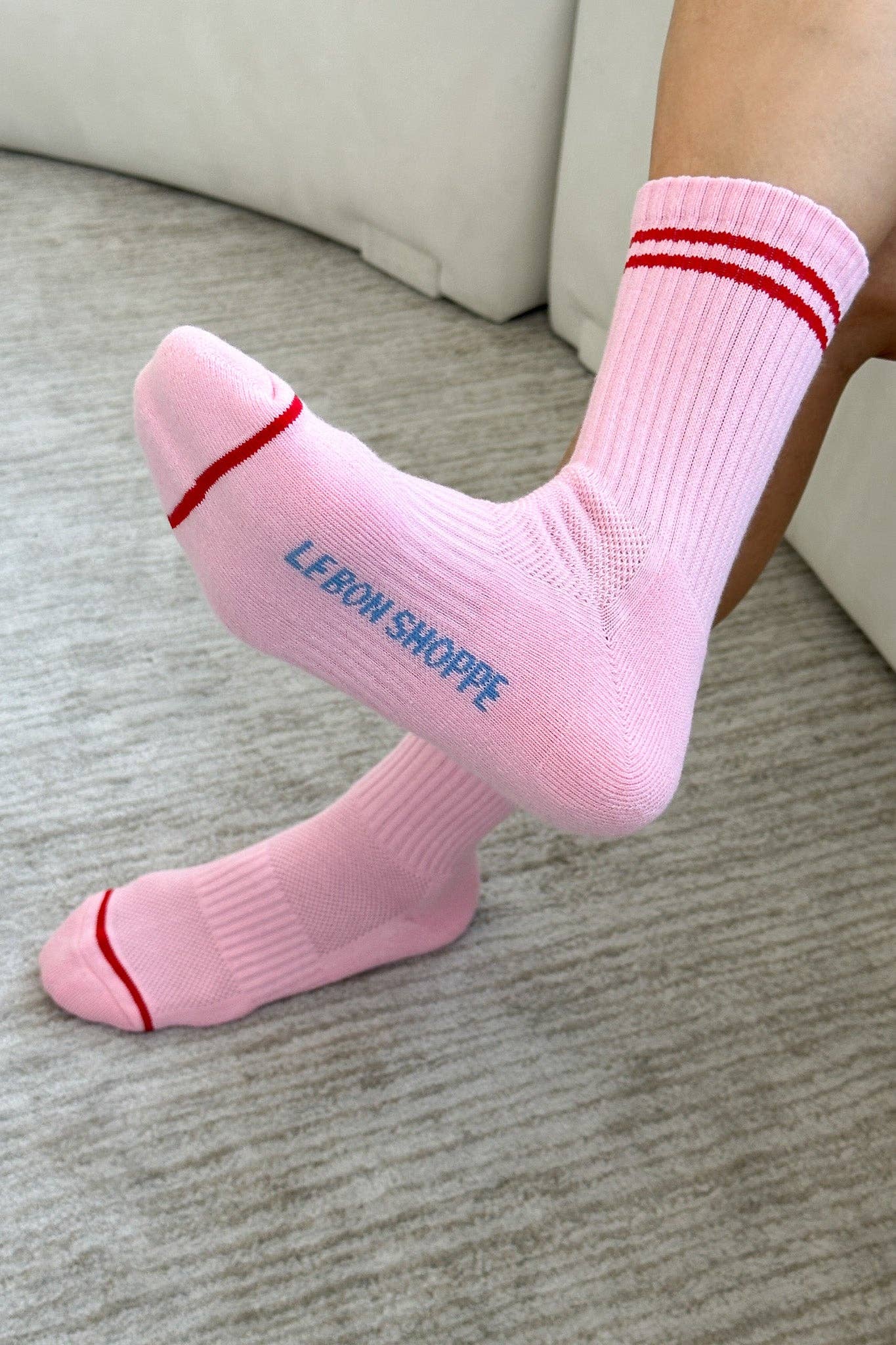 Le Bon Shoppe Boyfriend Socks - Powder Blue