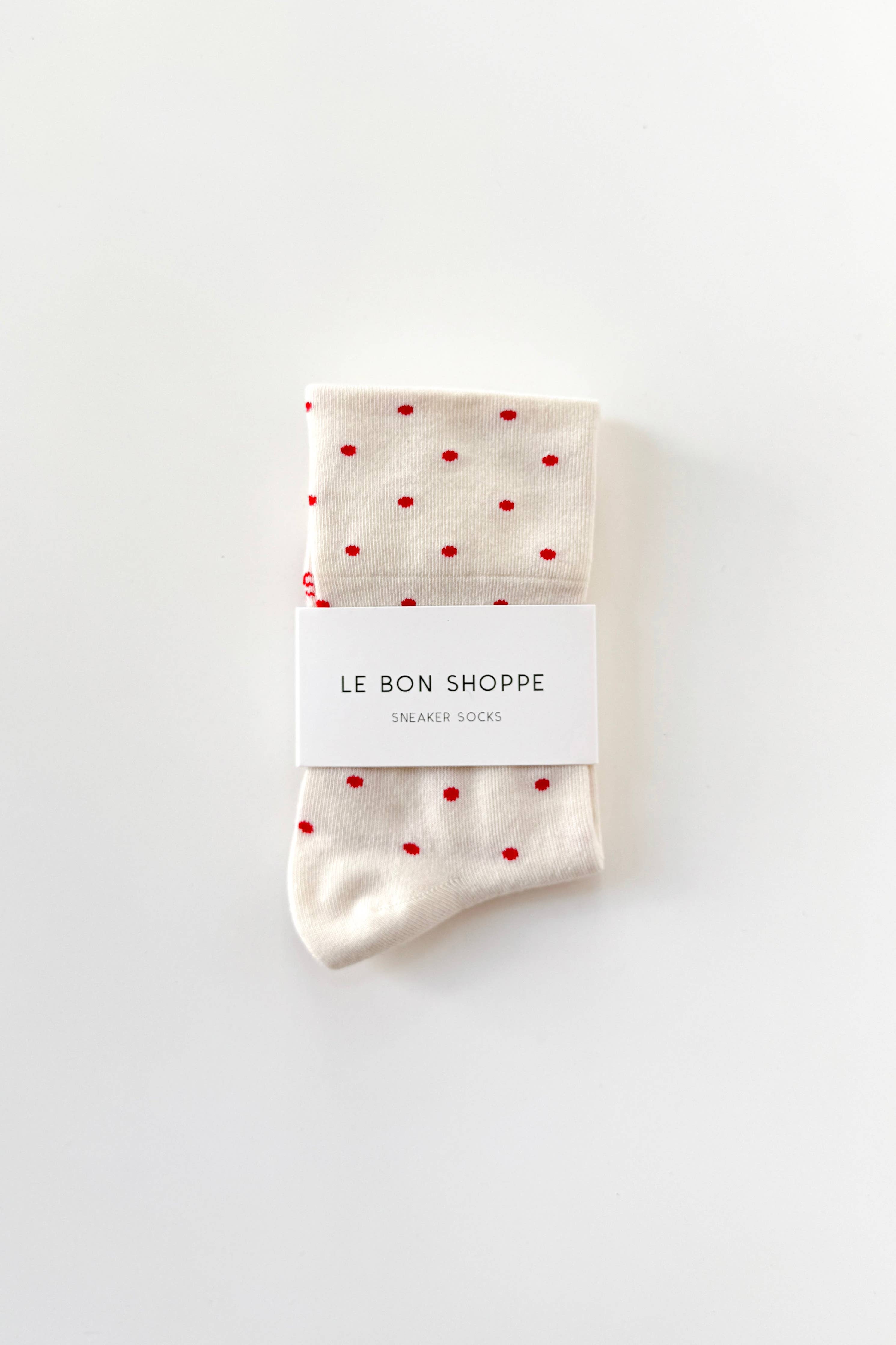Patterned Sneaker Socks - POLKA DOT - BLUE/NAVY